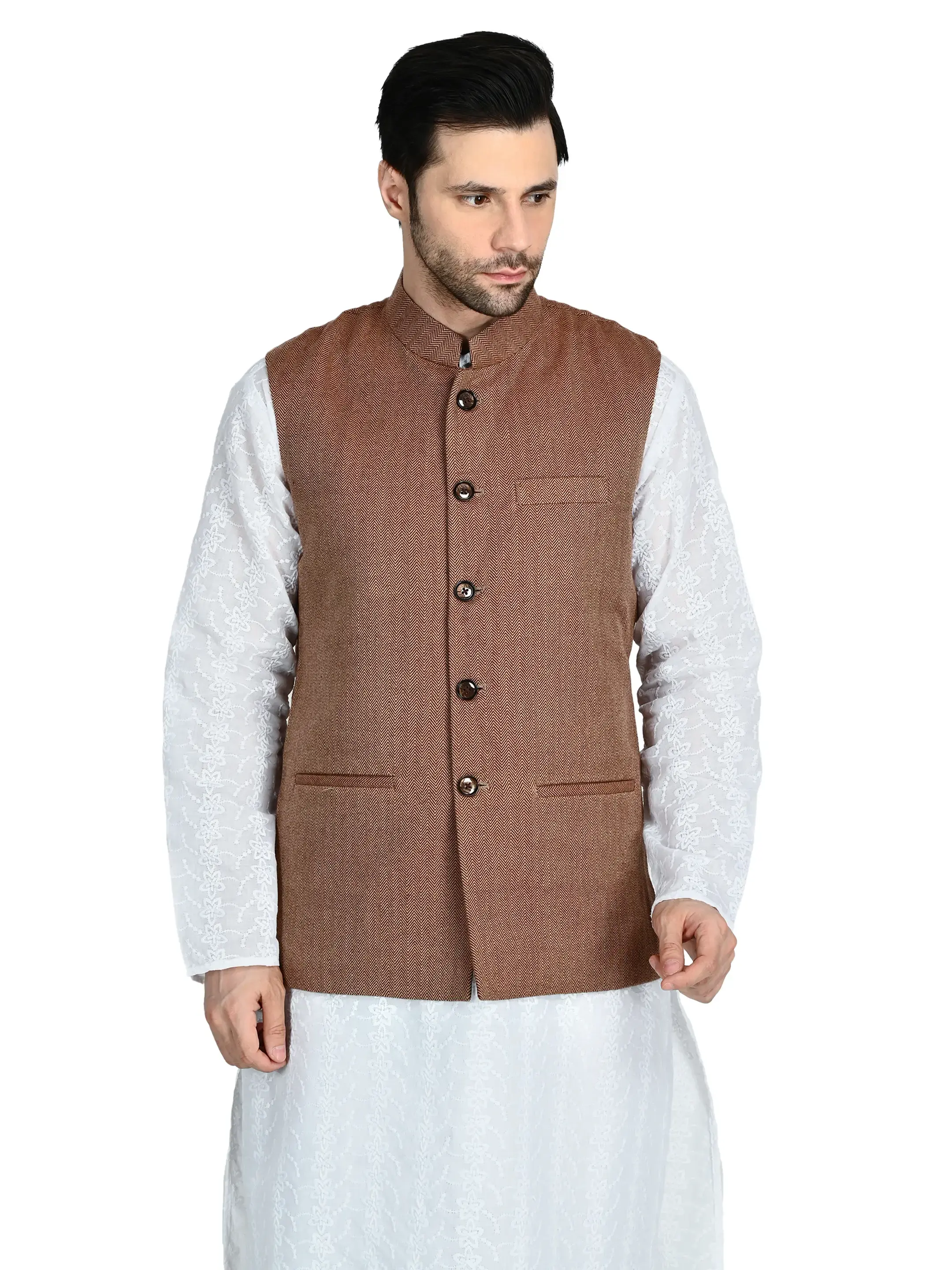 Image 3 of Acrylic Handwoven Coat