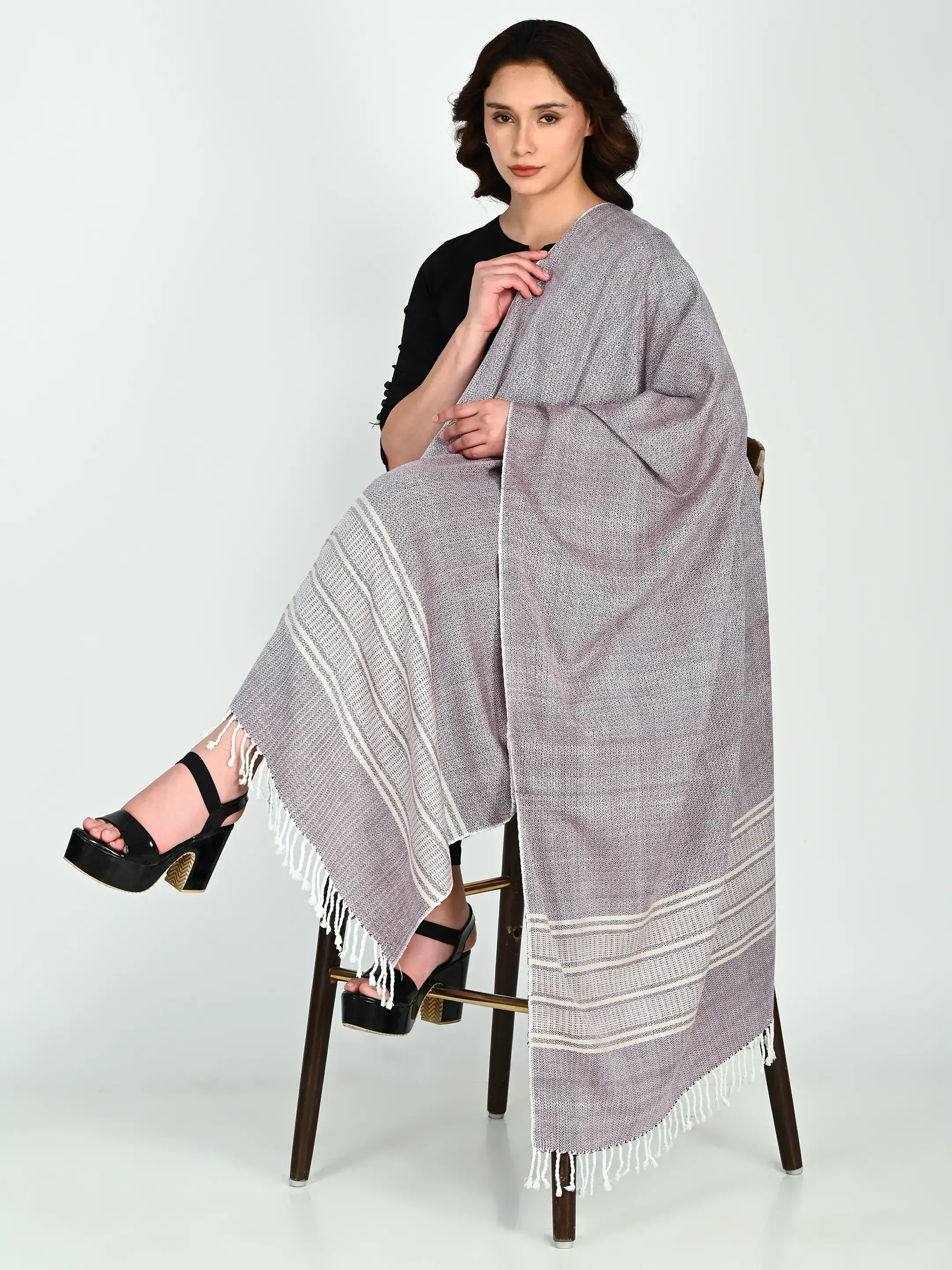 Image 1 of Bamboo Handwoven Stole