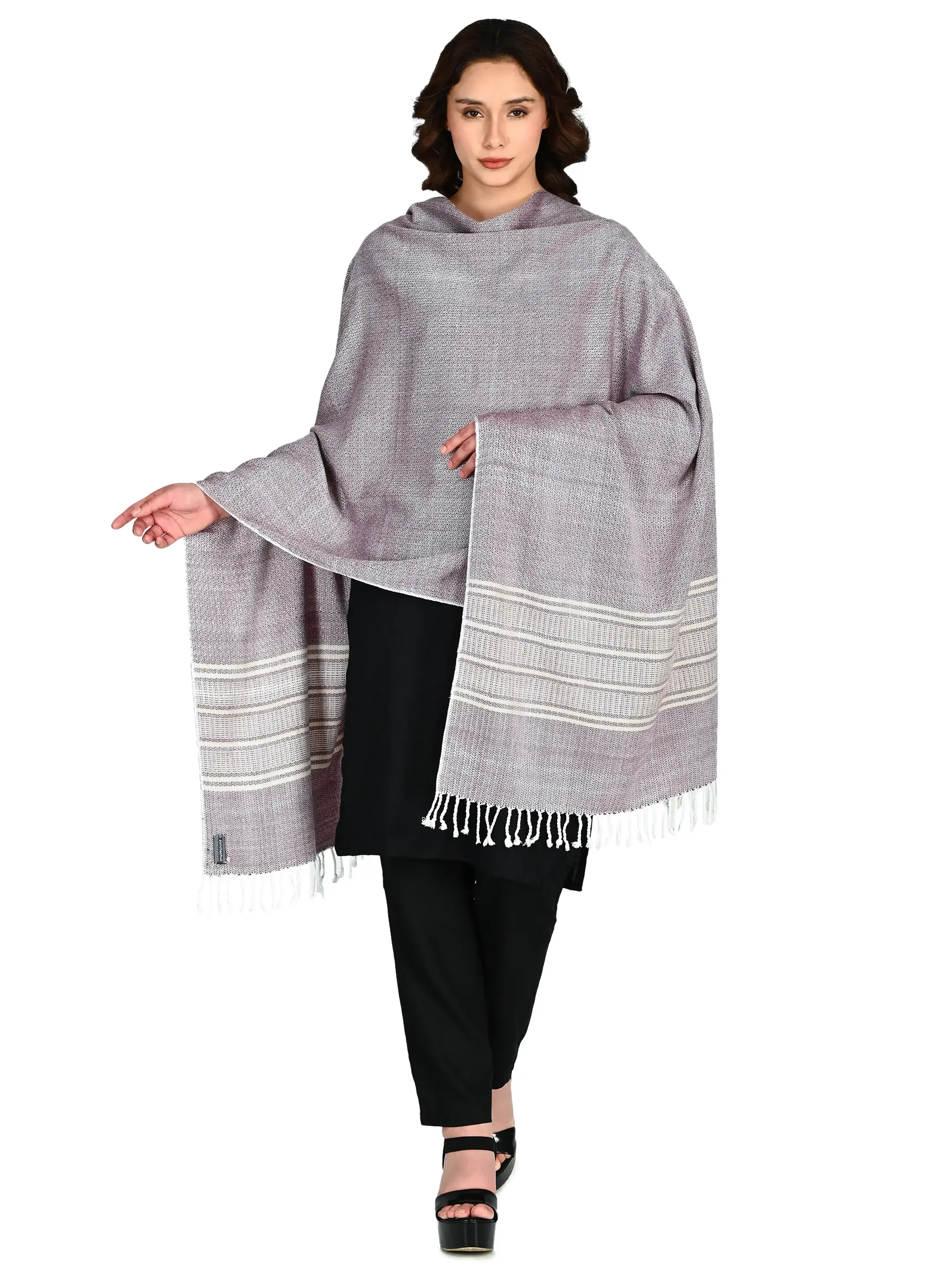 Image 3 of Bamboo Handwoven Stole