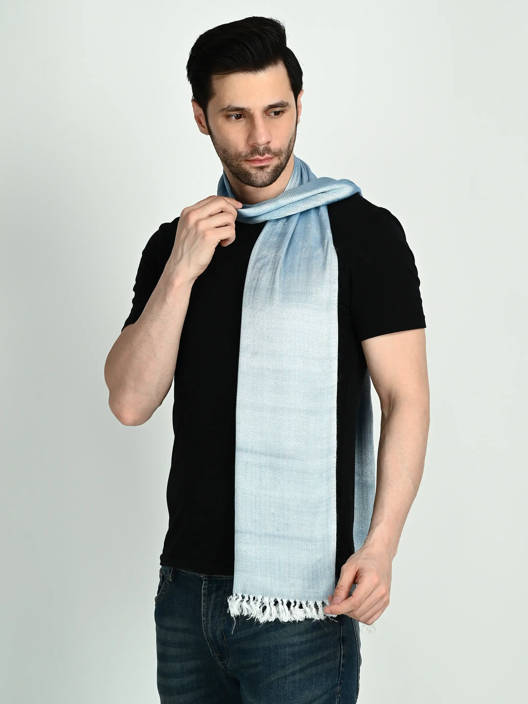 Image 2 of Bamboo Handwoven Scarf