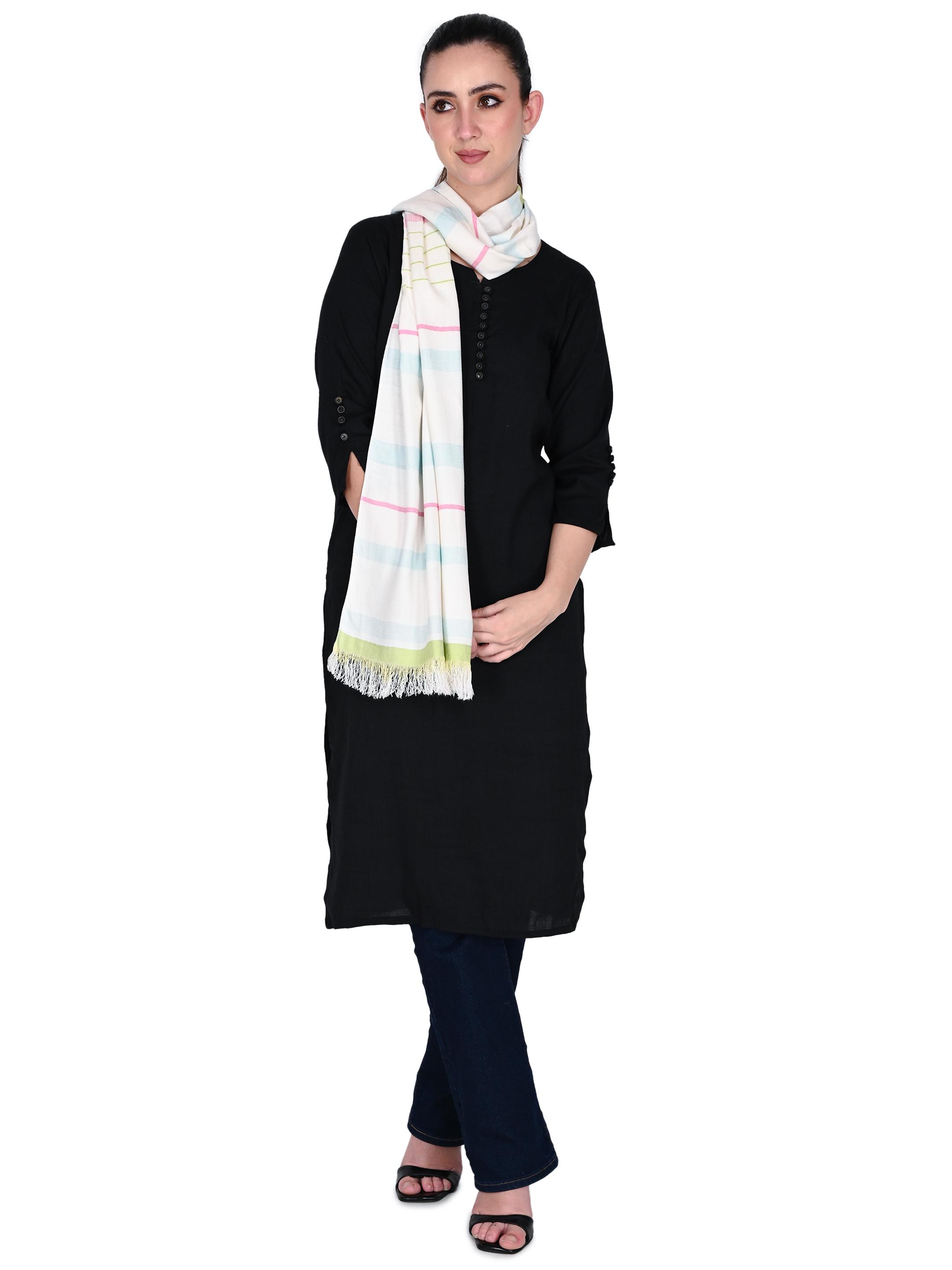 Image 3 of Bamboo Handwoven Scarf