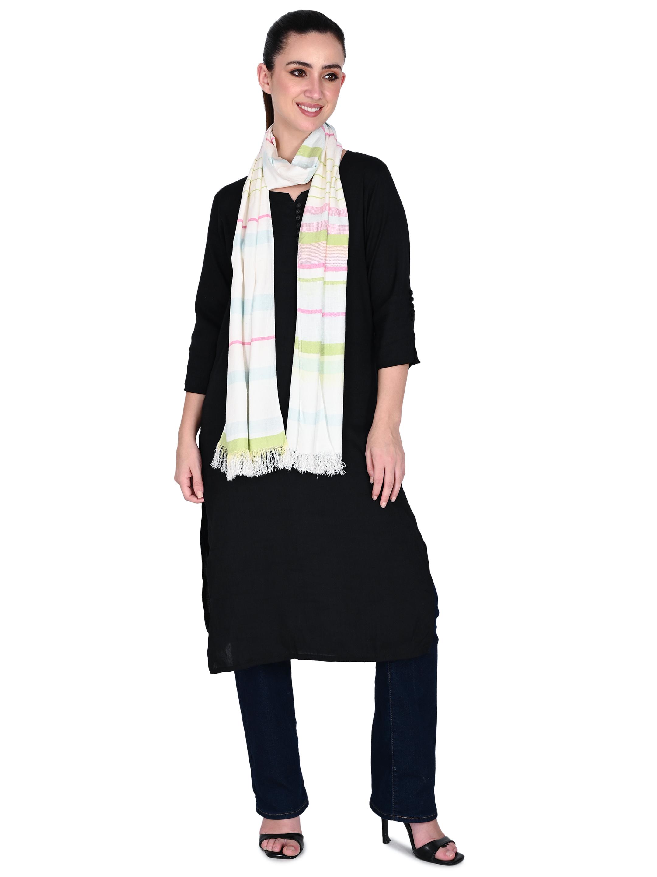 Image 4 of Bamboo Handwoven Scarf