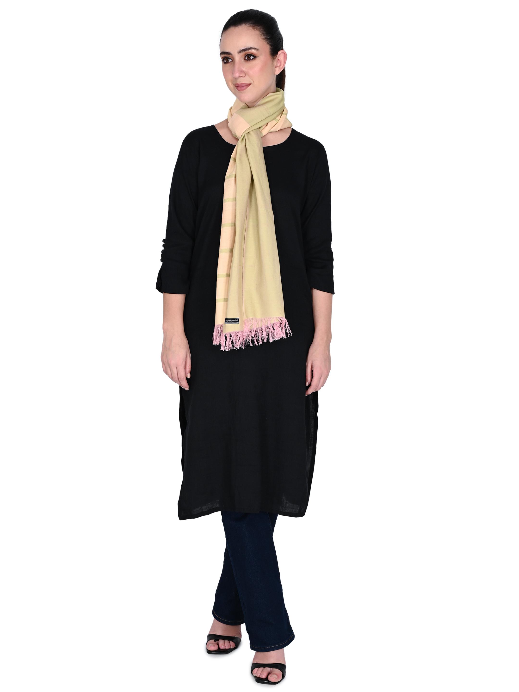 Image 5 of Cotton Handwoven Scarf