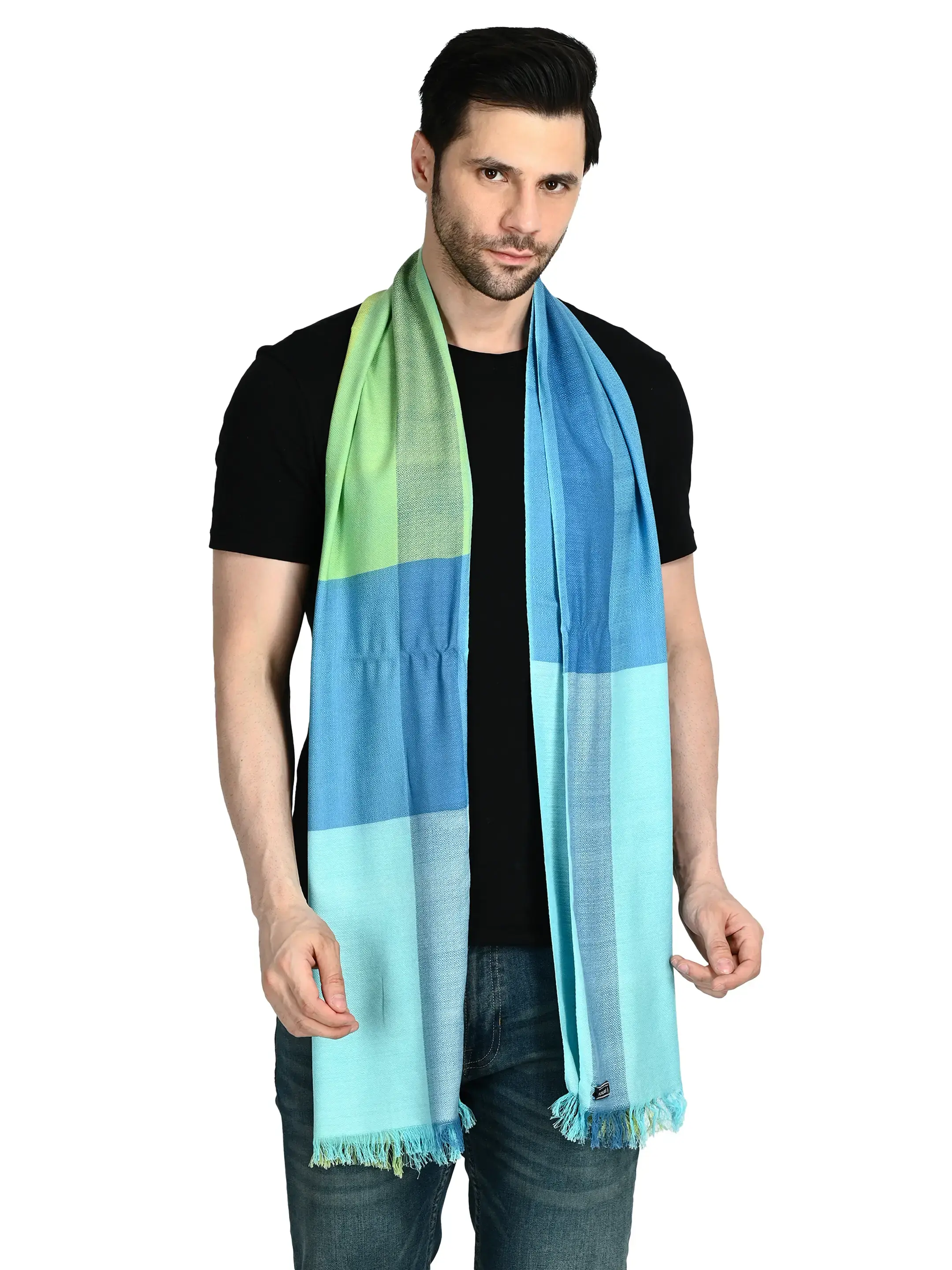 Image 1 of Cotton Handwoven Scarf