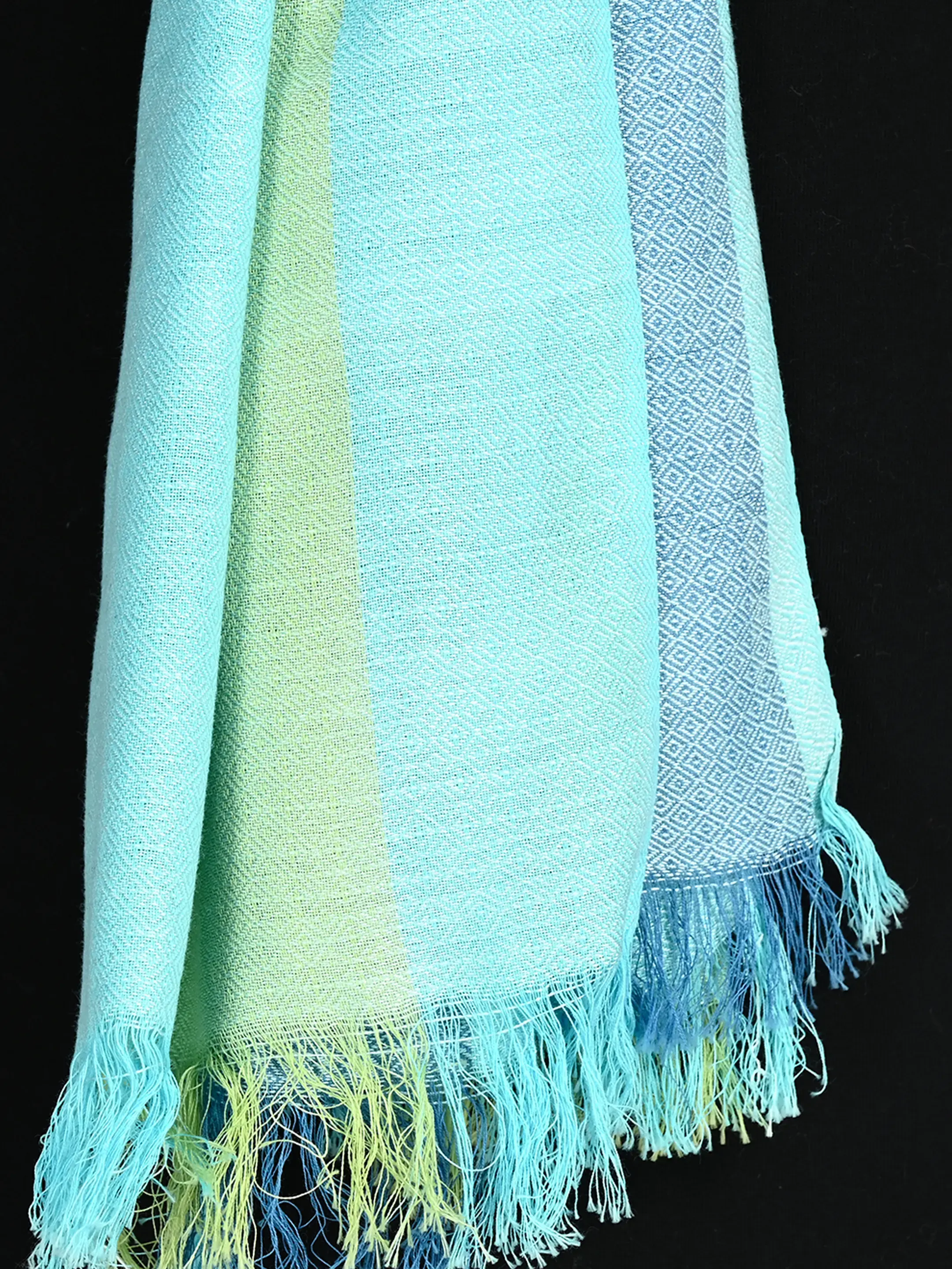 Image 5 of Cotton Handwoven Scarf