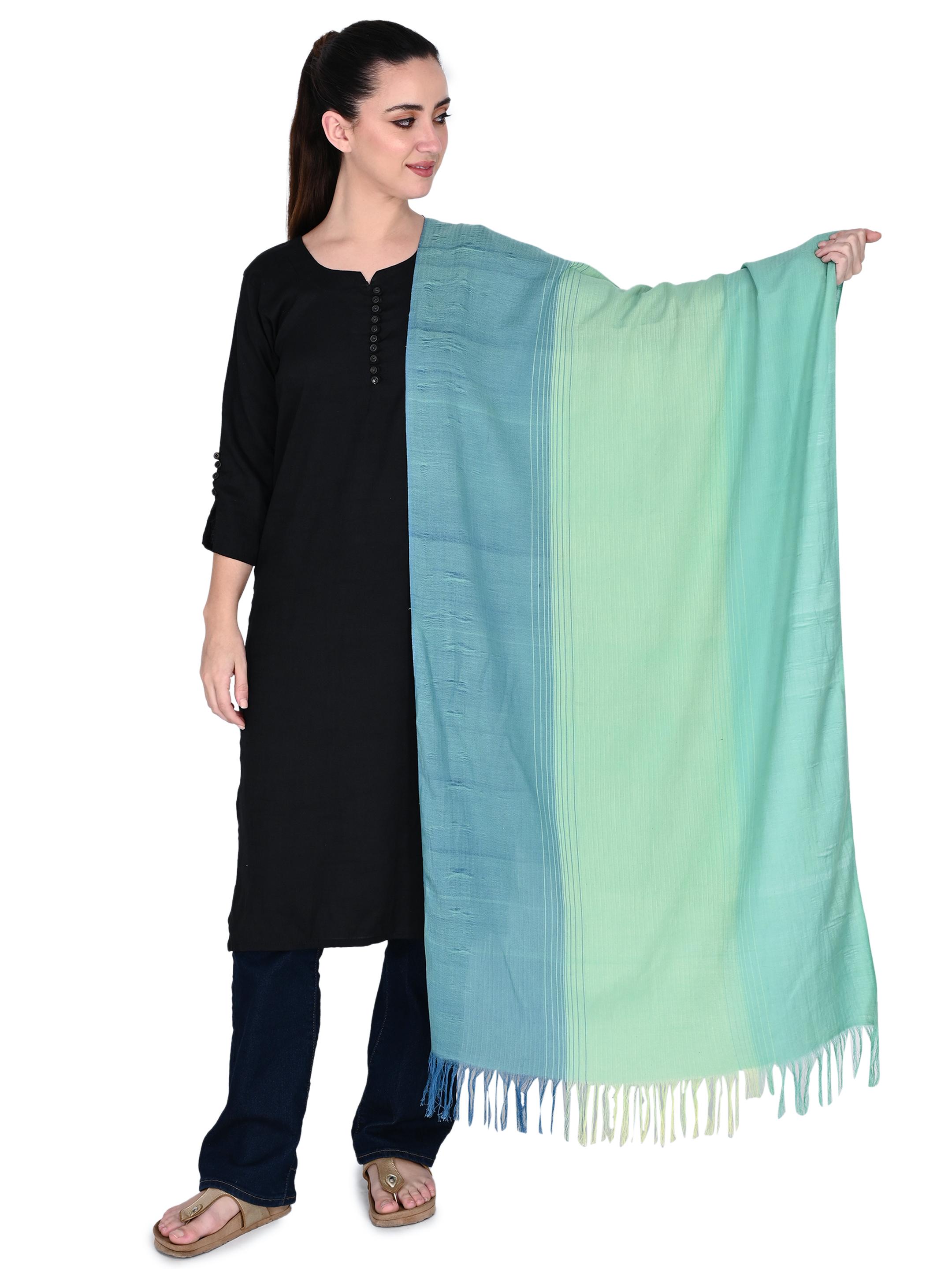 Image 1 of Cotton Handwoven Stole
