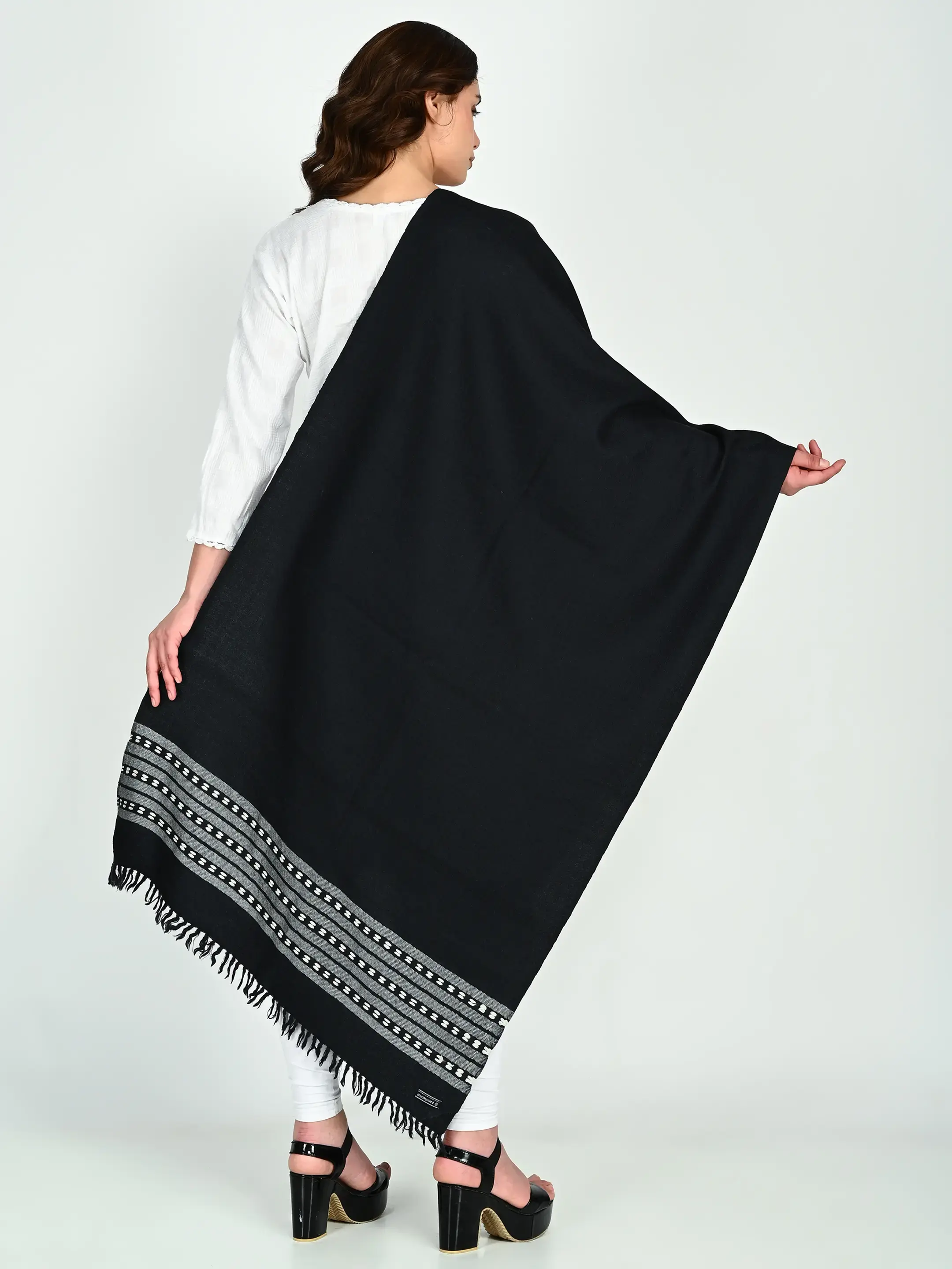 Image 1 of Merino Handwoven Stole