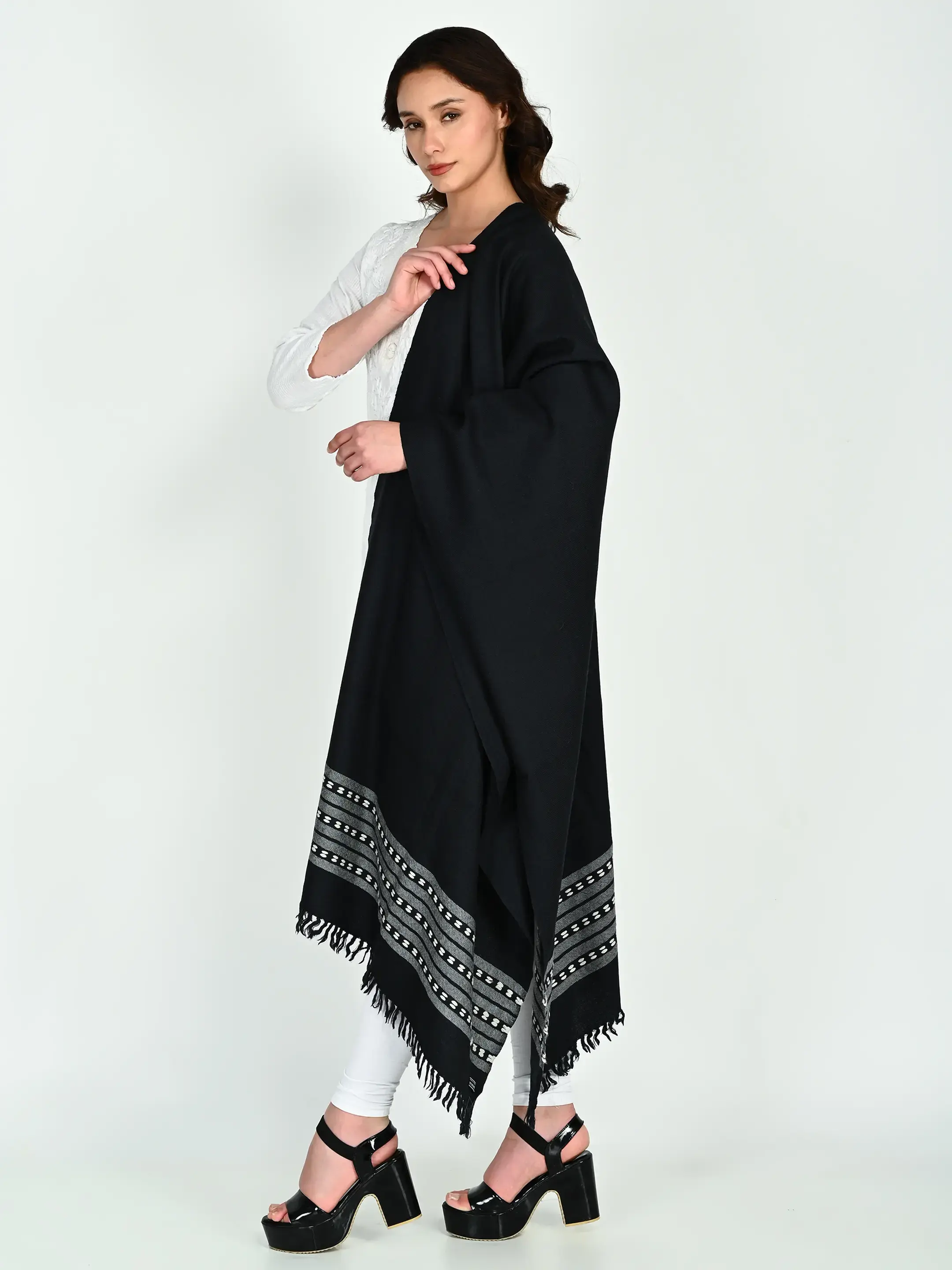 Image 5 of Merino Handwoven Stole