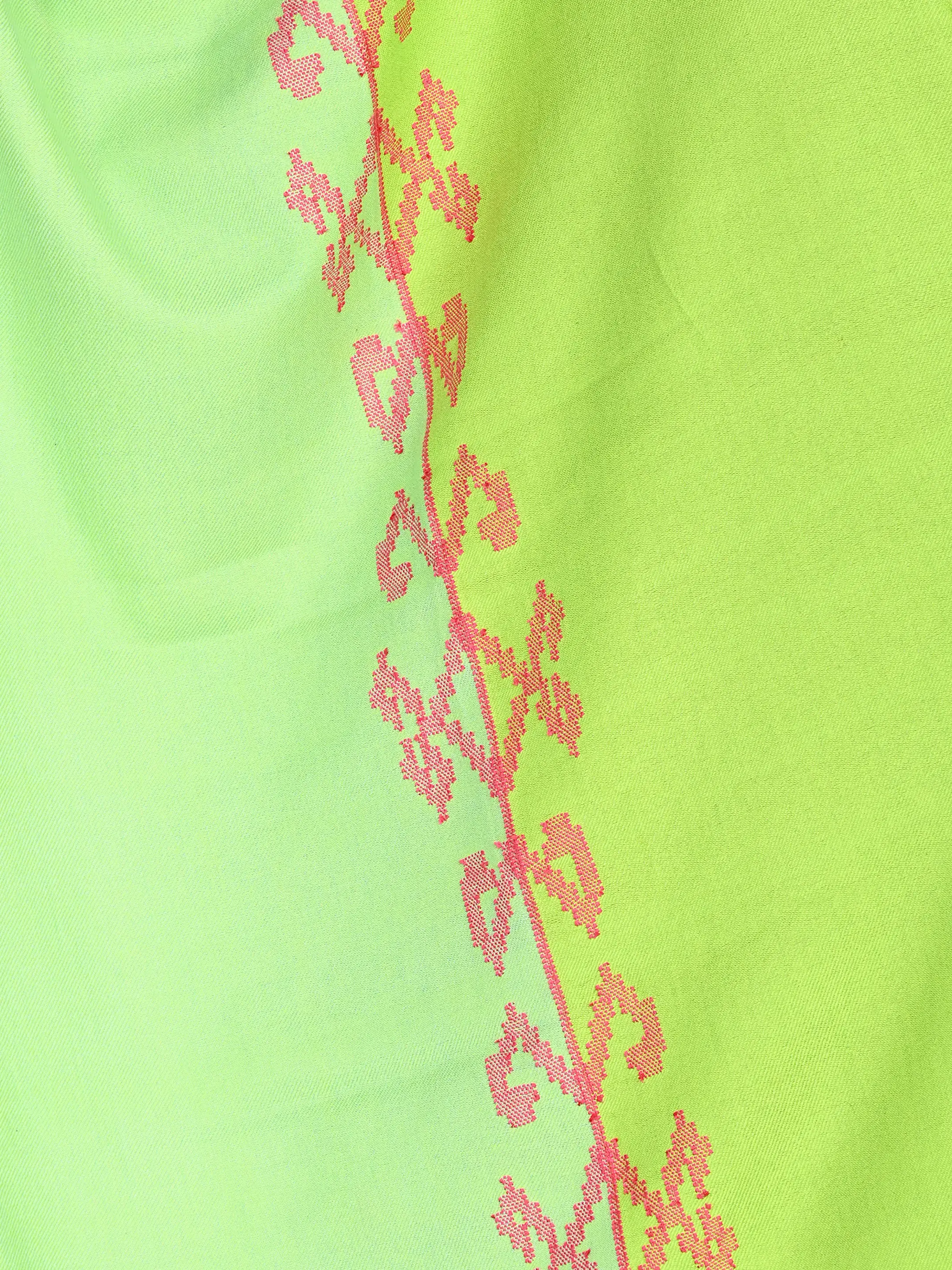Image 2 of Merino Bamboo Handwoven Stole