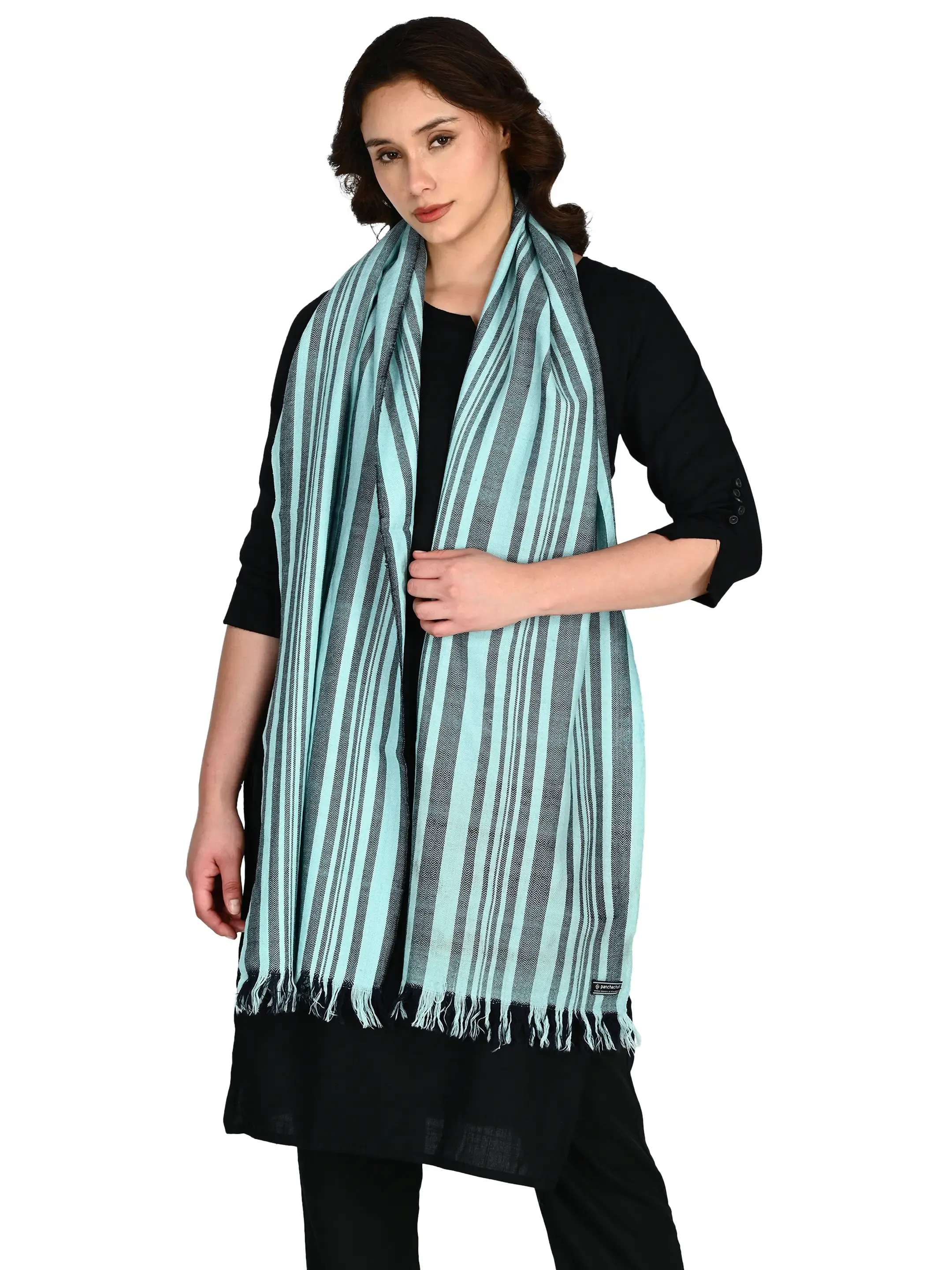 Image 1 of Merino Handwoven Scarf
