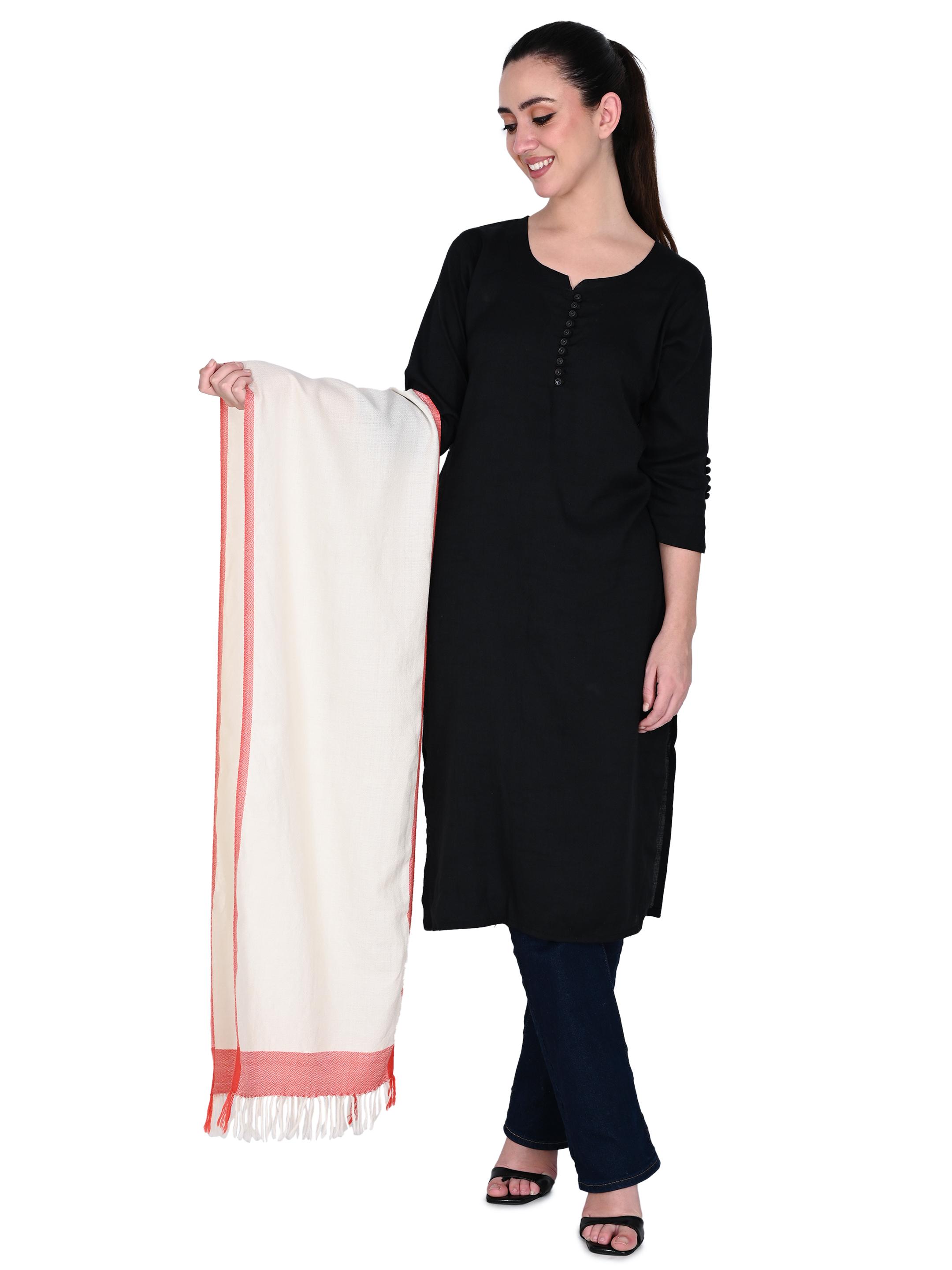 Image 2 of Merino Handwoven Scarf