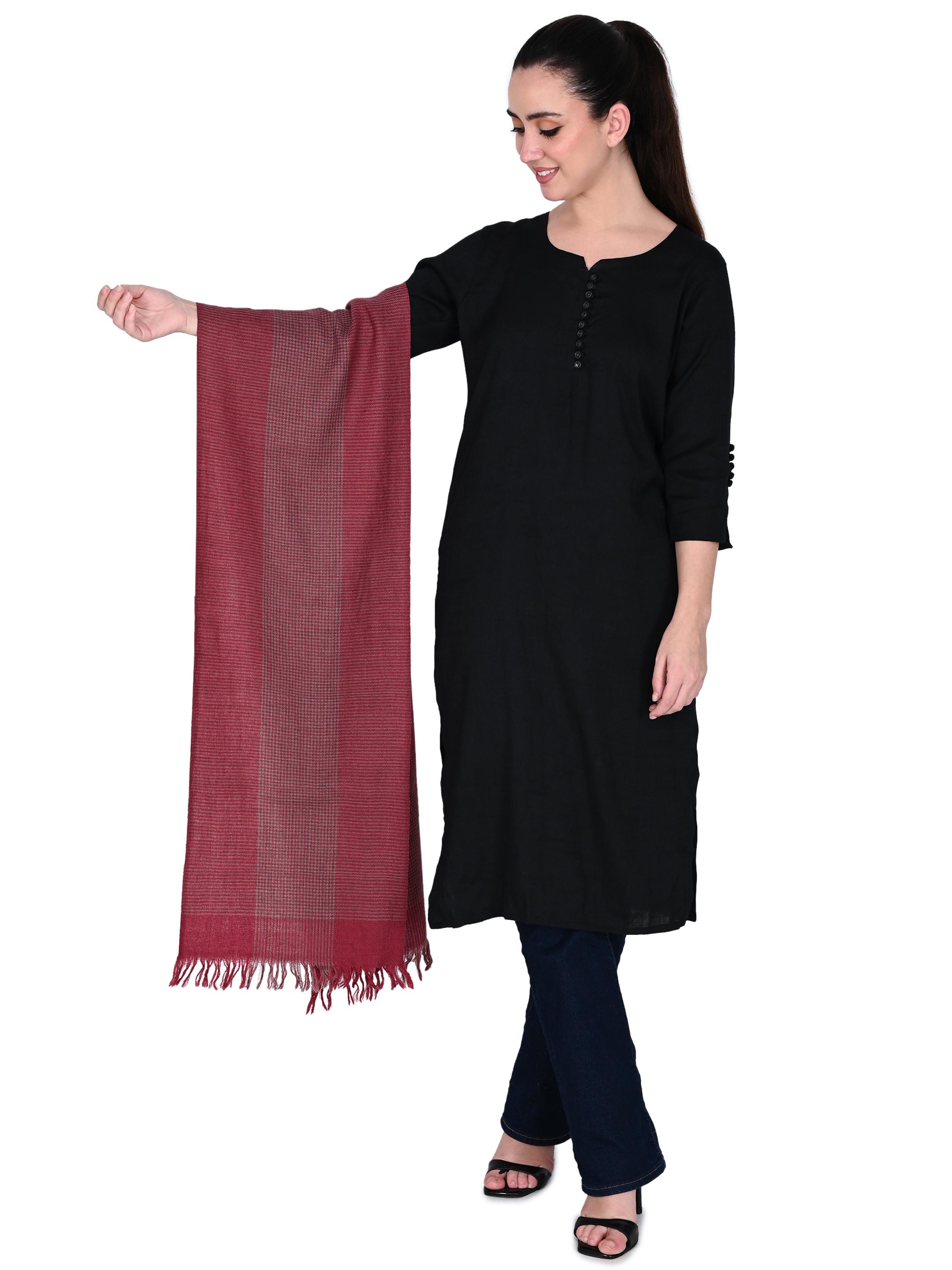 Image 1 of Merino Handwoven Scarf