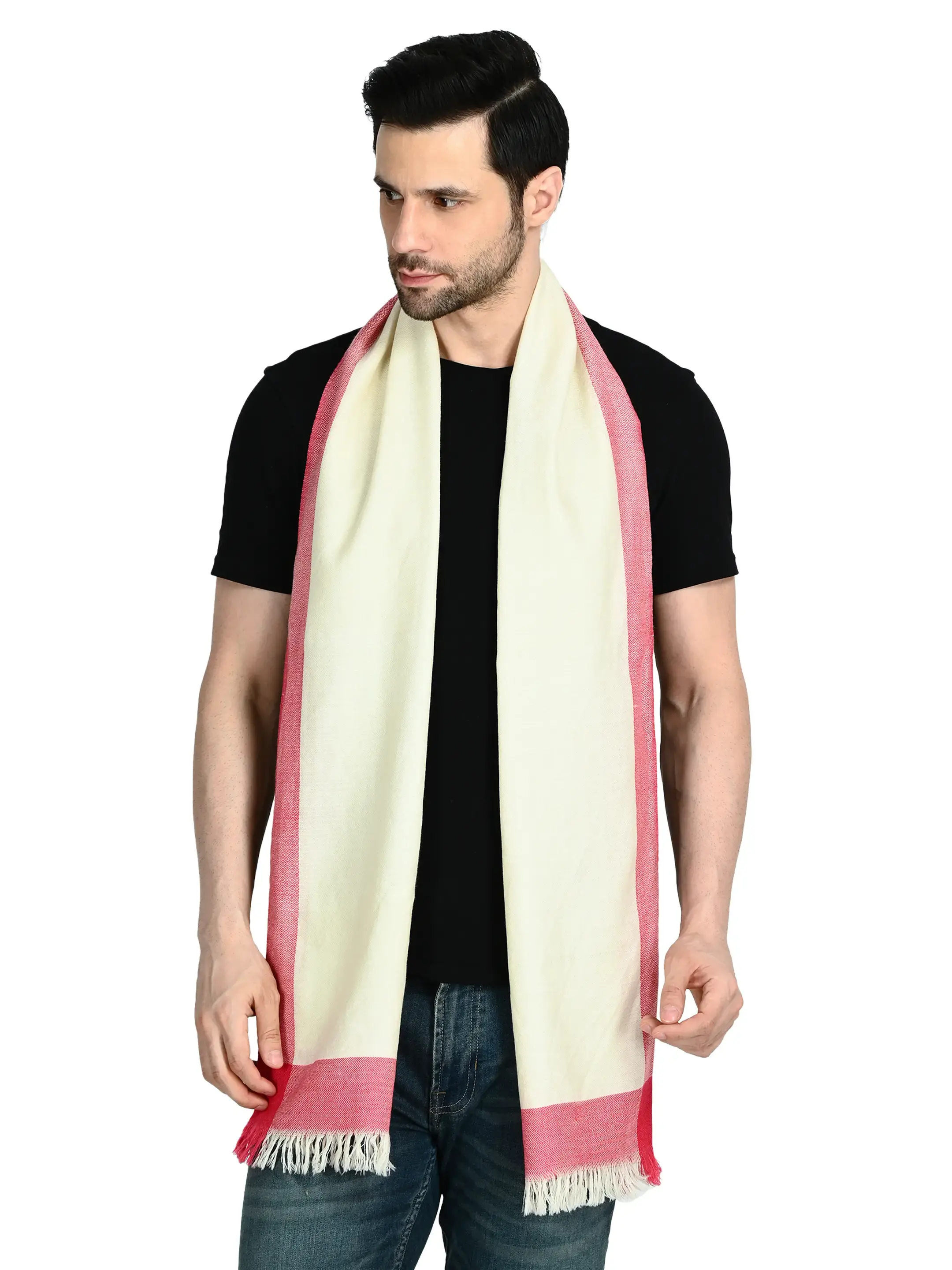 Image 1 of Merino Handwoven Scarf