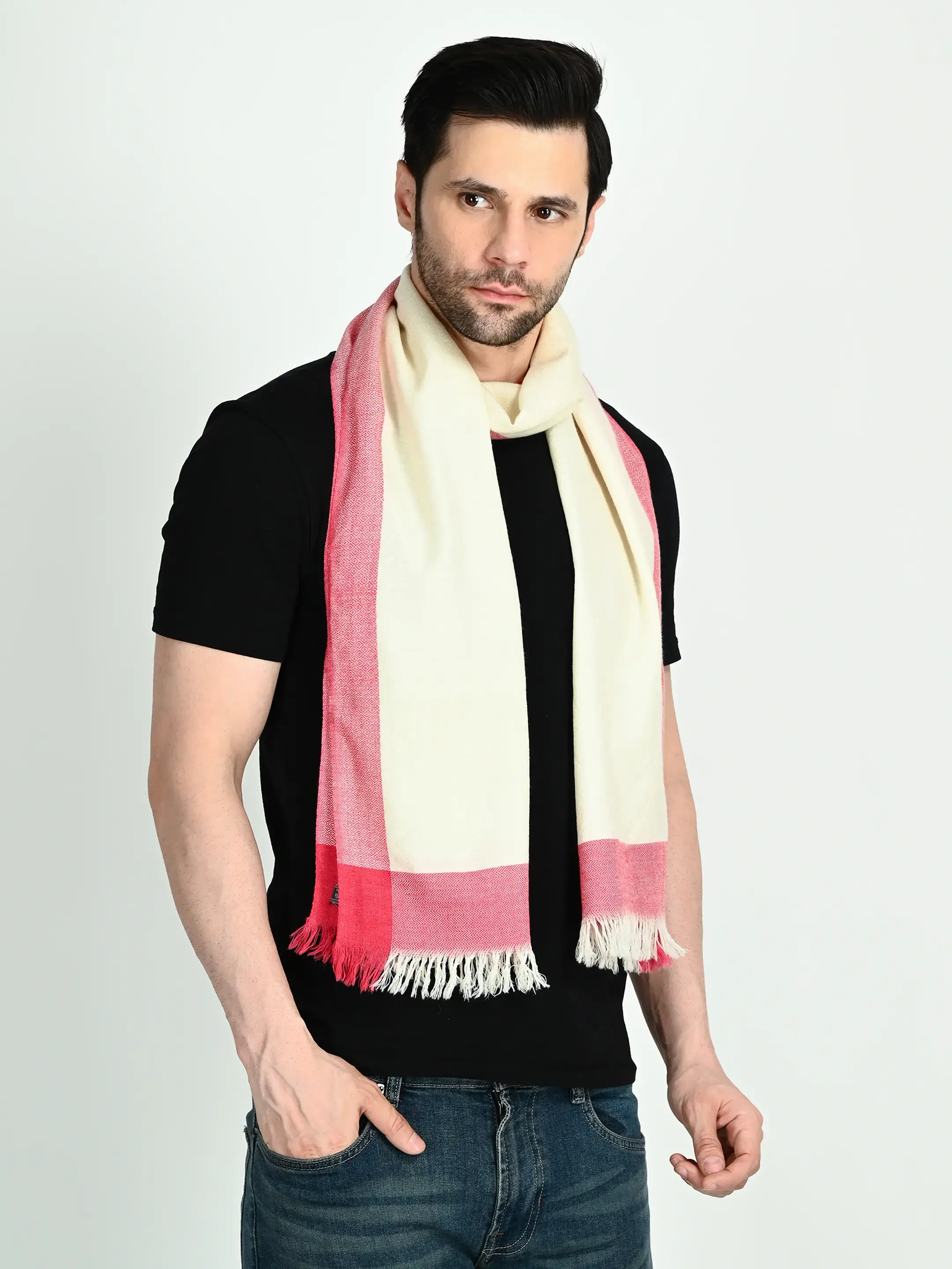 Image 3 of Merino Handwoven Scarf