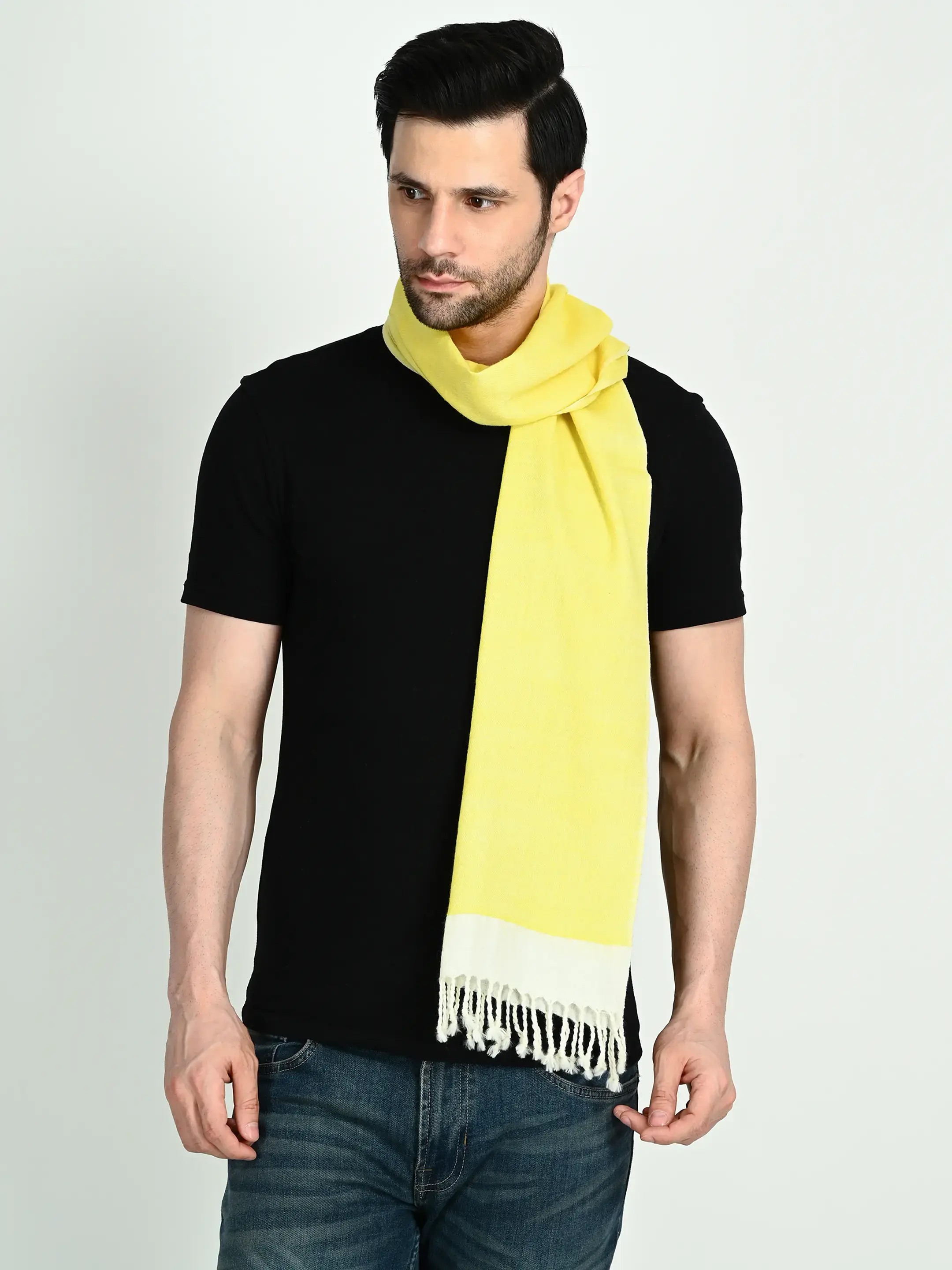 Image 2 of Merino Tops Handwoven Scarf