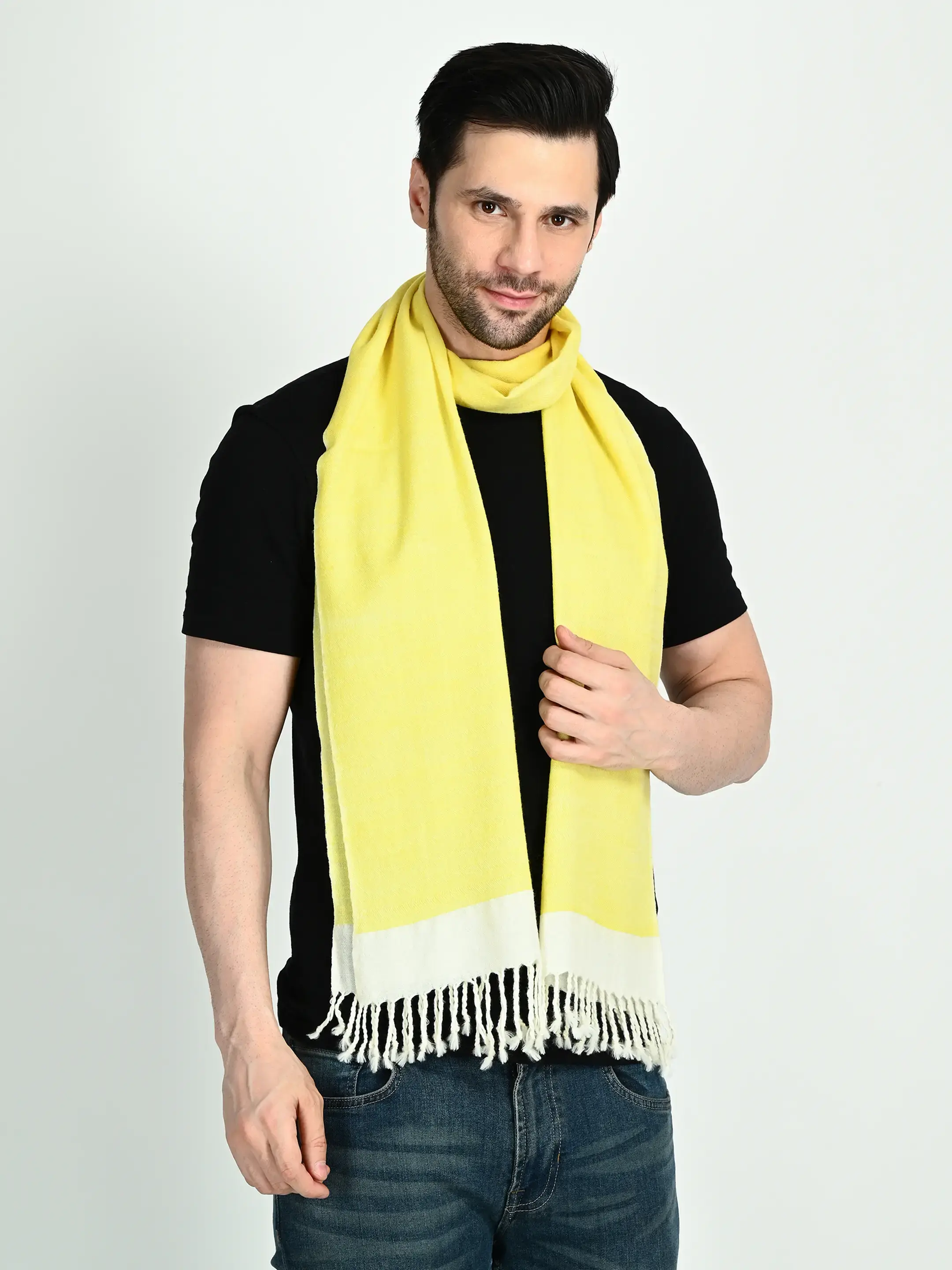 Image 3 of Merino Tops Handwoven Scarf