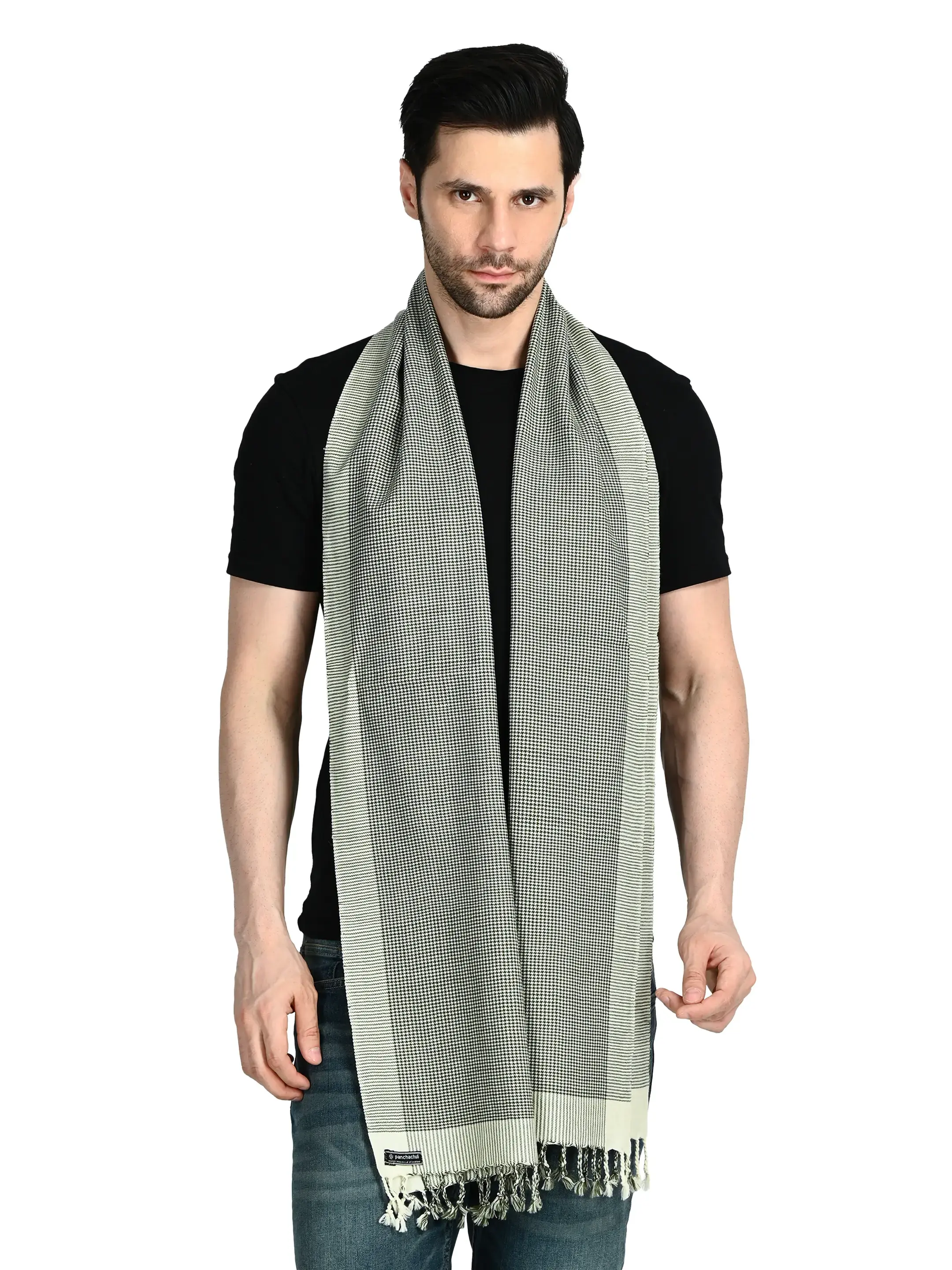Image 1 of Merino Handwoven Scarf