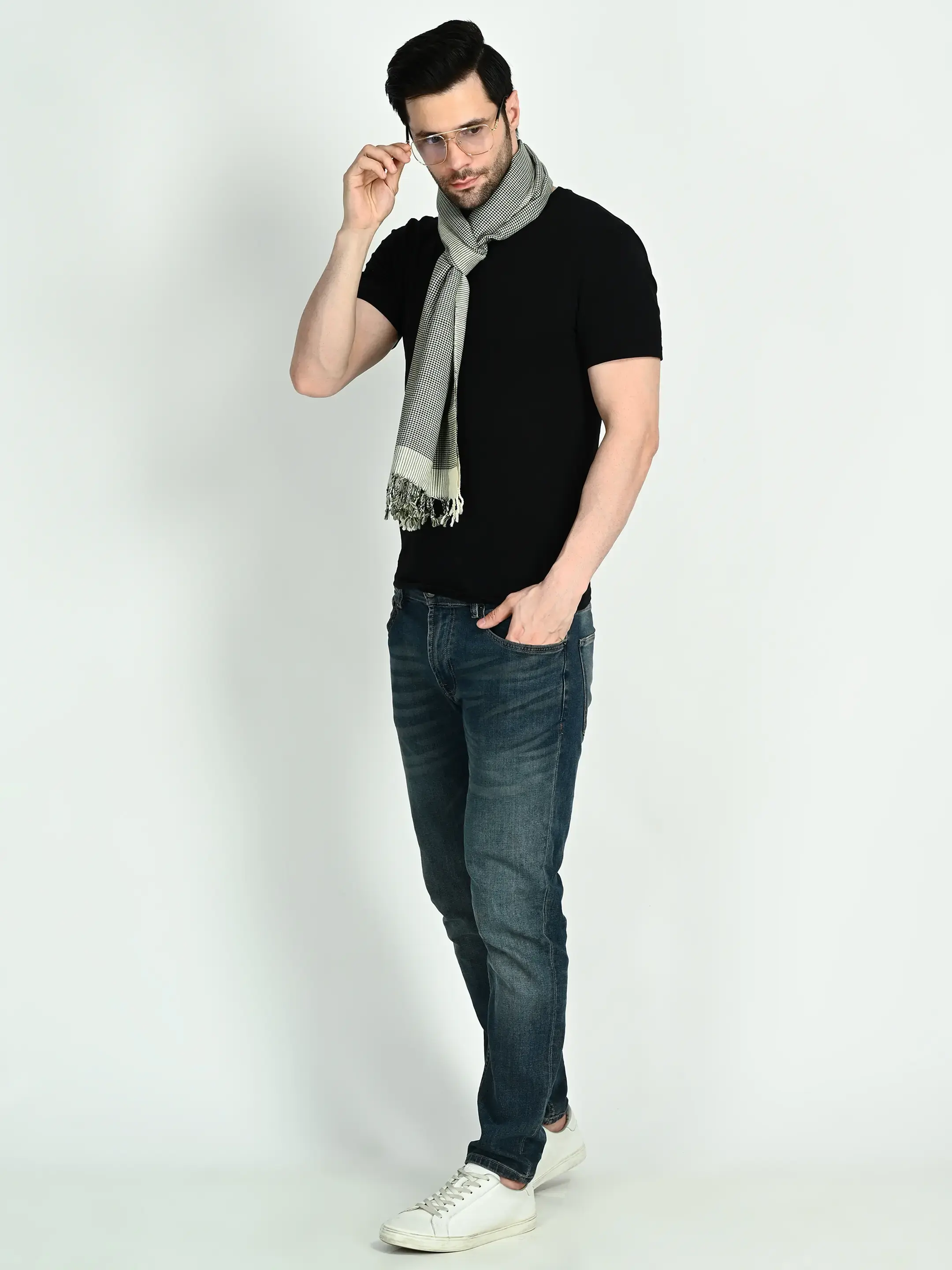 Image 4 of Merino Handwoven Scarf
