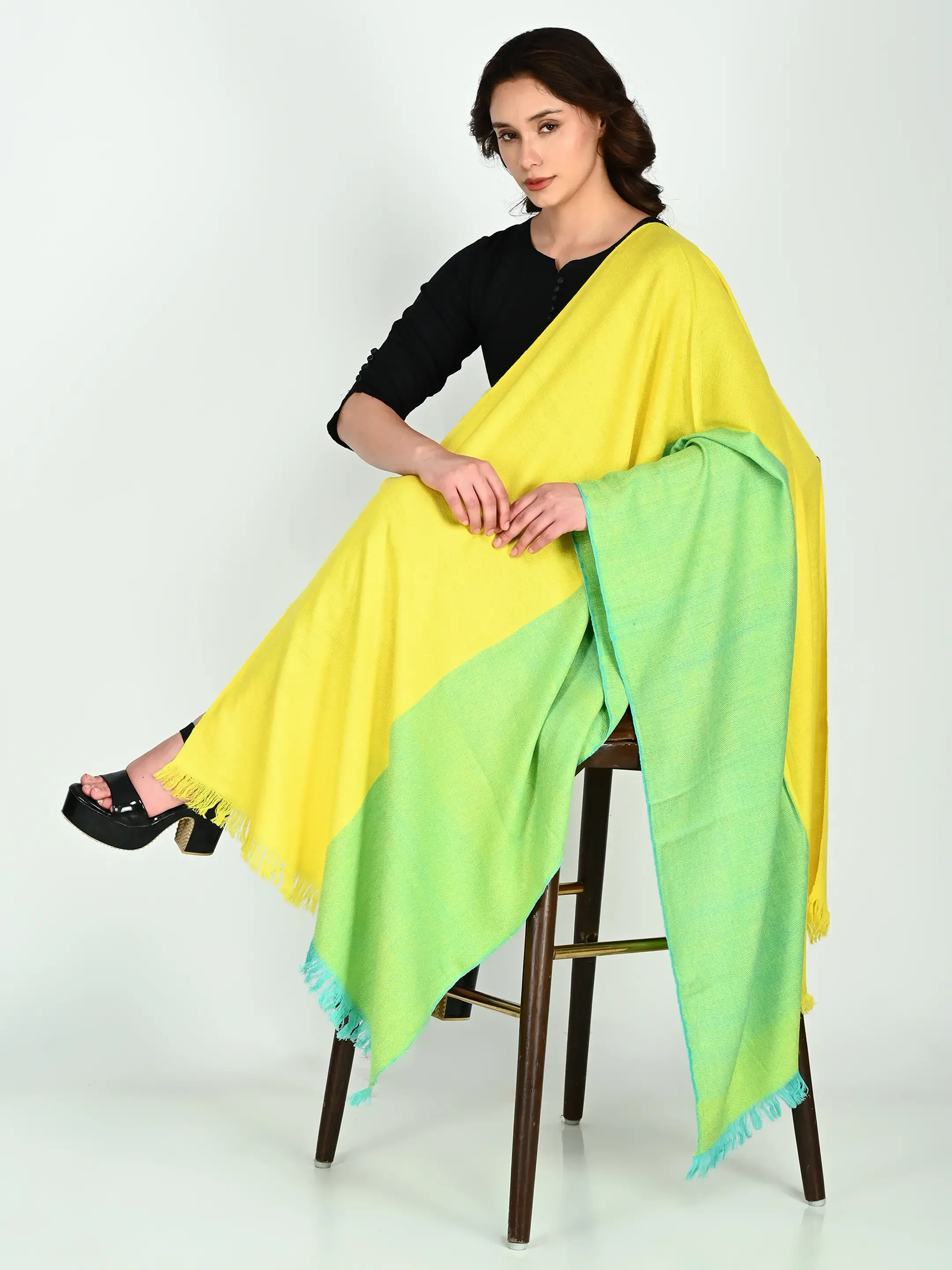 Image 1 of Merino Handwoven Stole