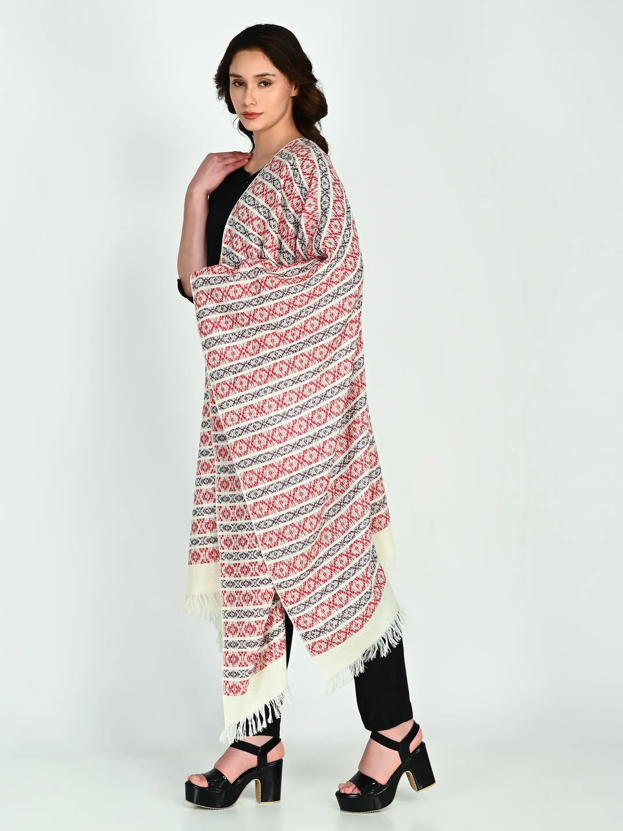 Image 5 of Merino Handwoven Stole