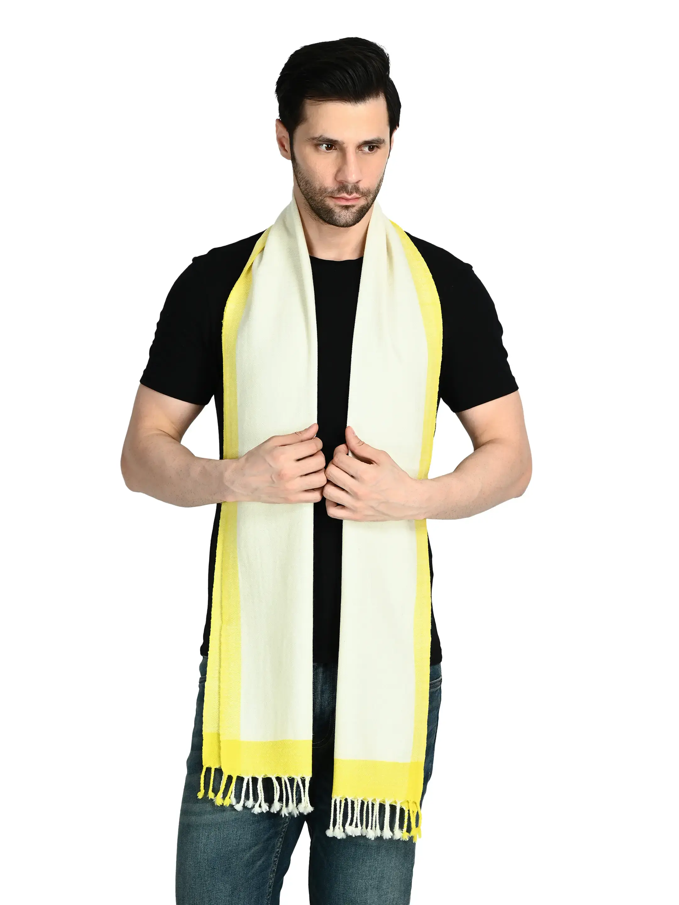 Image 1 of Merino Tops Handwoven Scarf