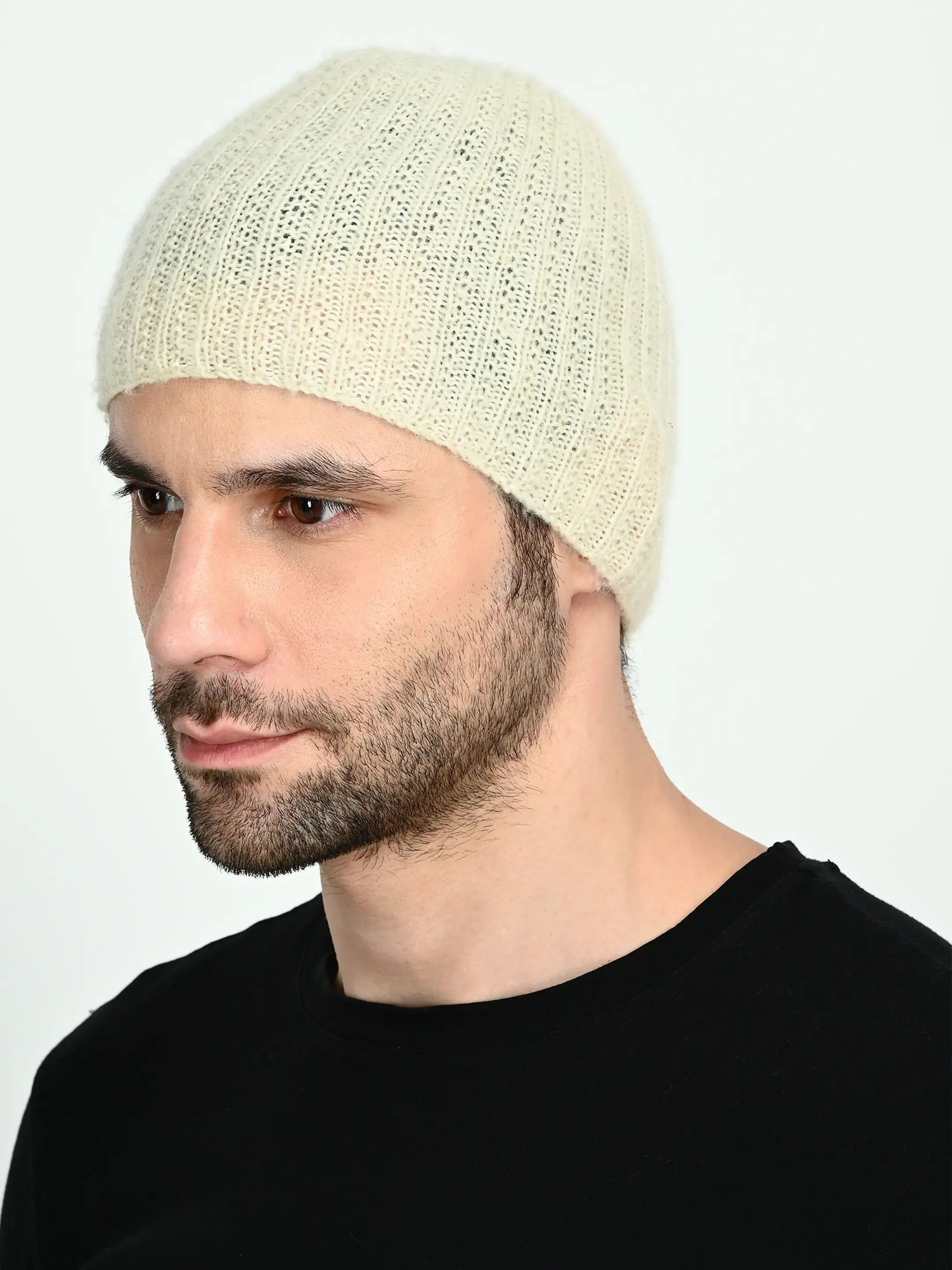 Image 3 of Pashmina Handknitted Cap