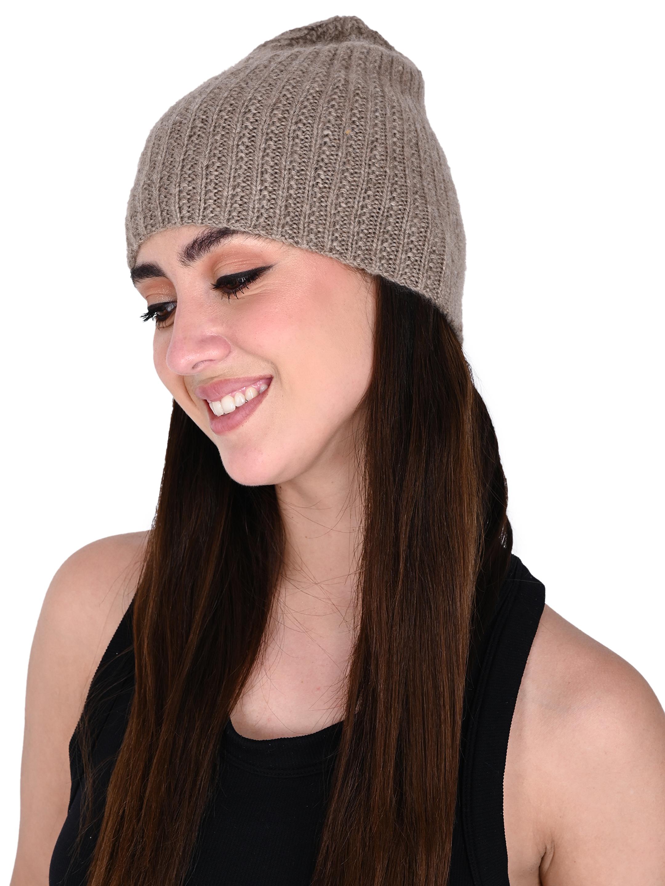 Image 3 of Pashmina Handknitted Cap