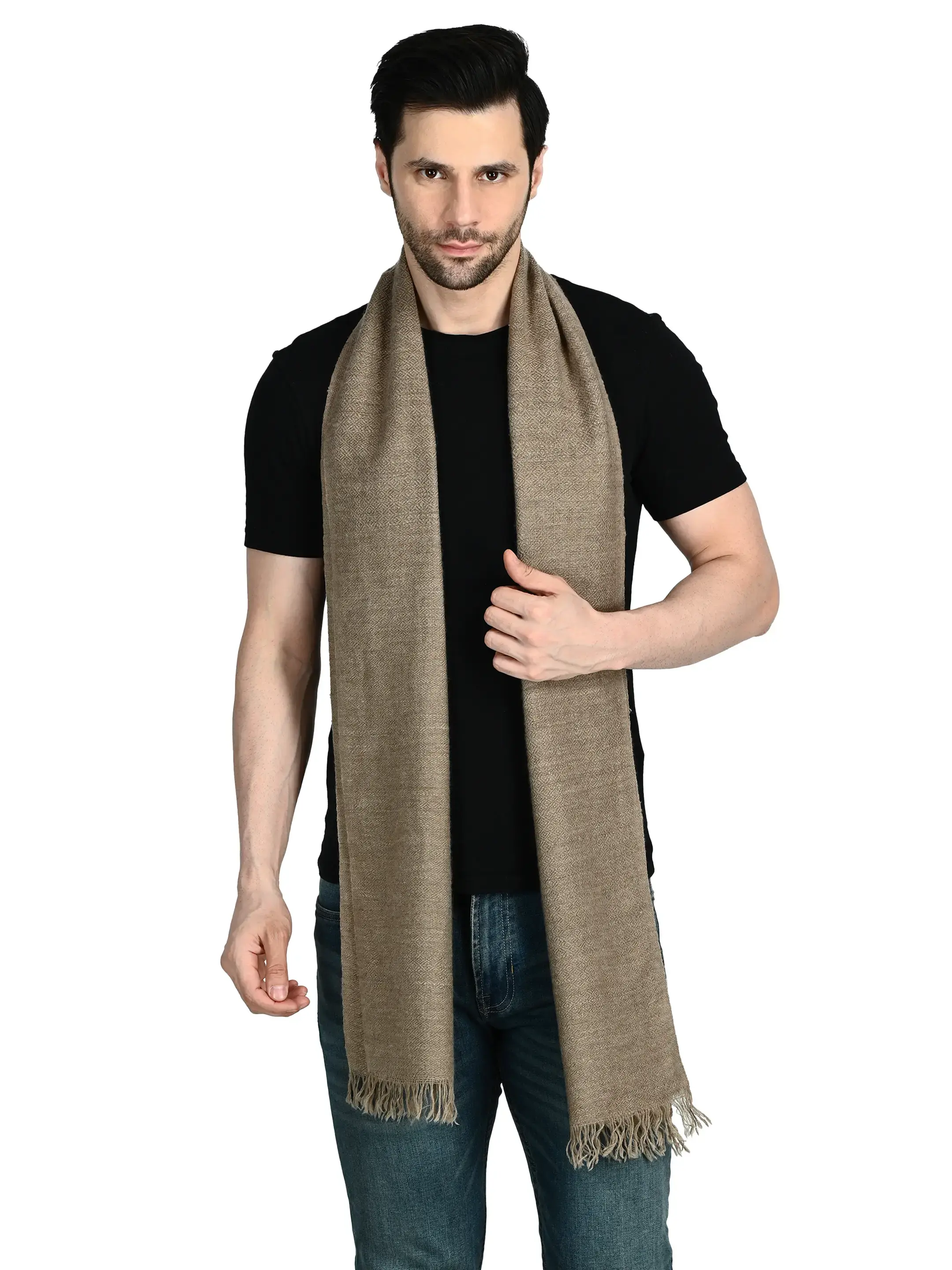 Image 1 of Pashmina Handwoven Scarf