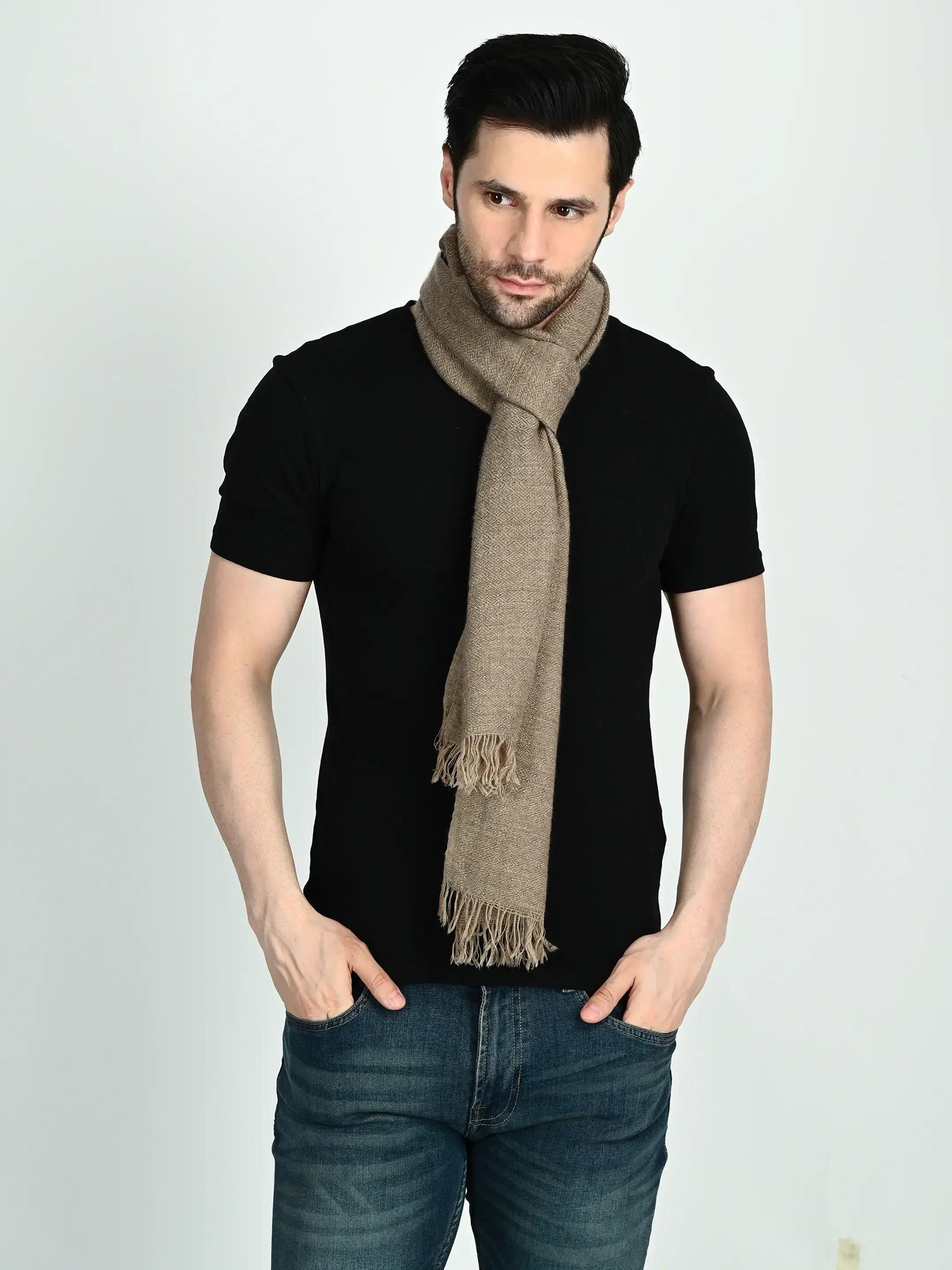 Image 5 of Pashmina Handwoven Scarf