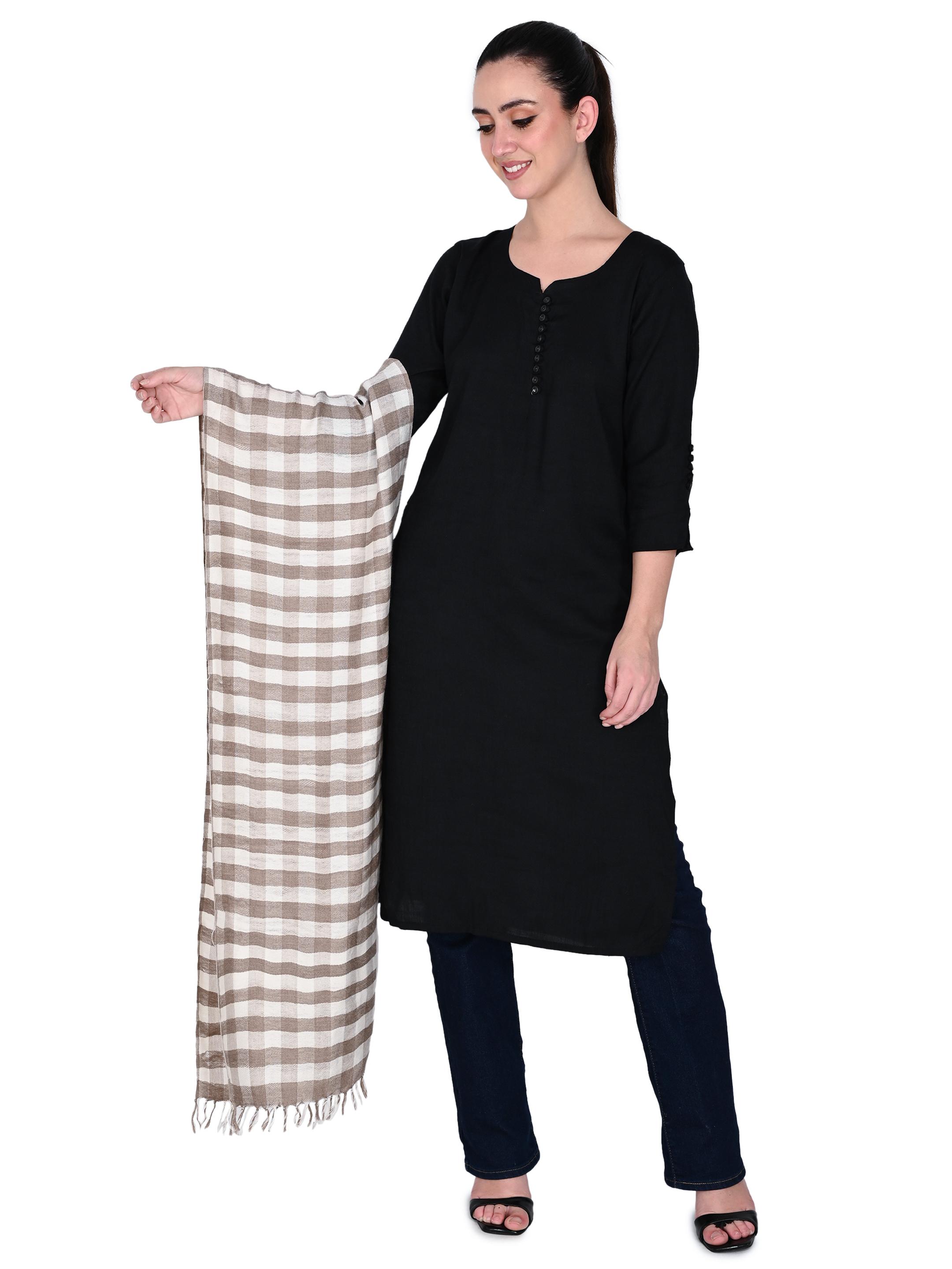 Image 1 of Pashmina Handwoven Scarf