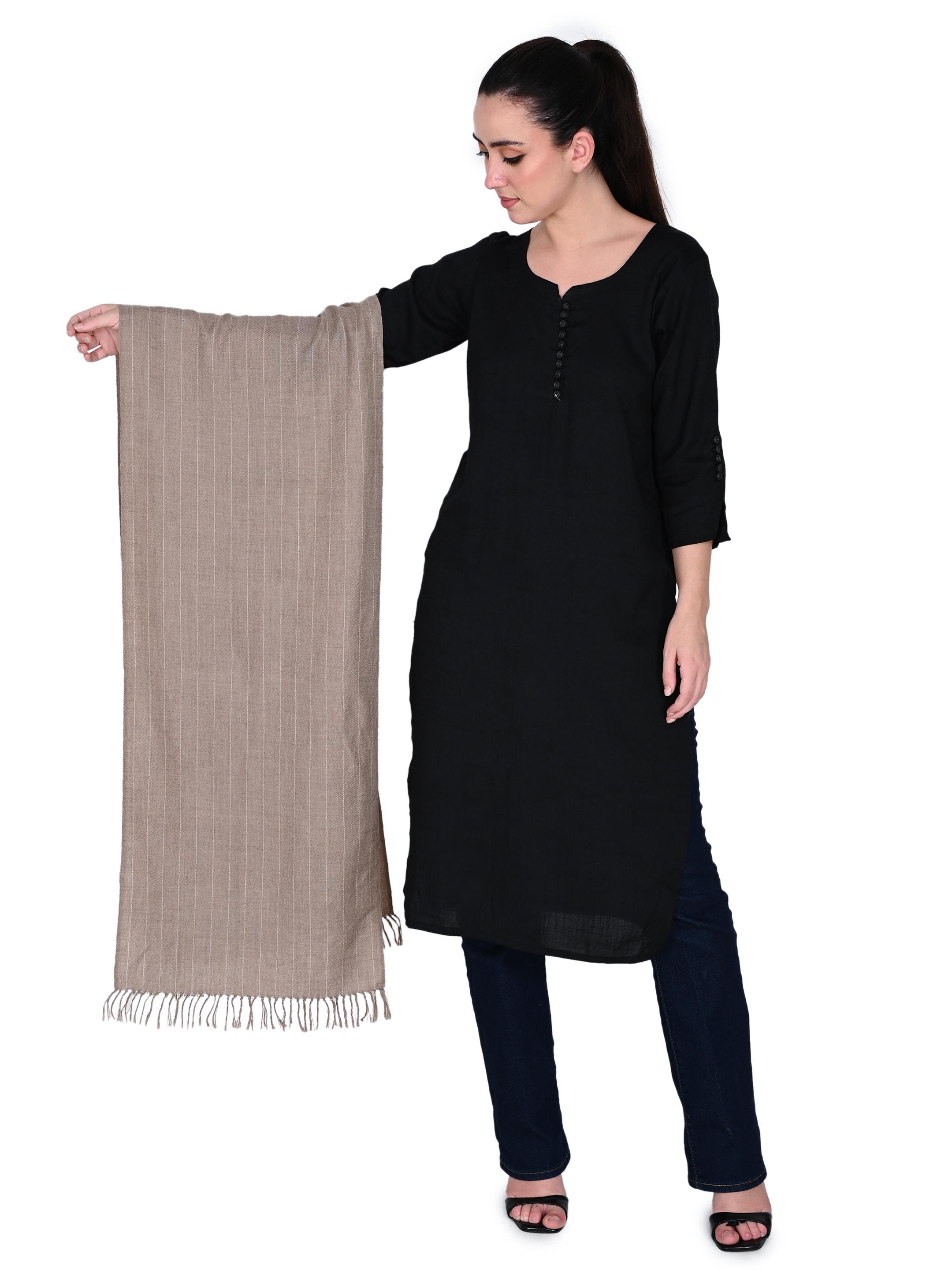 Image 1 of Pashmina Handwoven Scarf