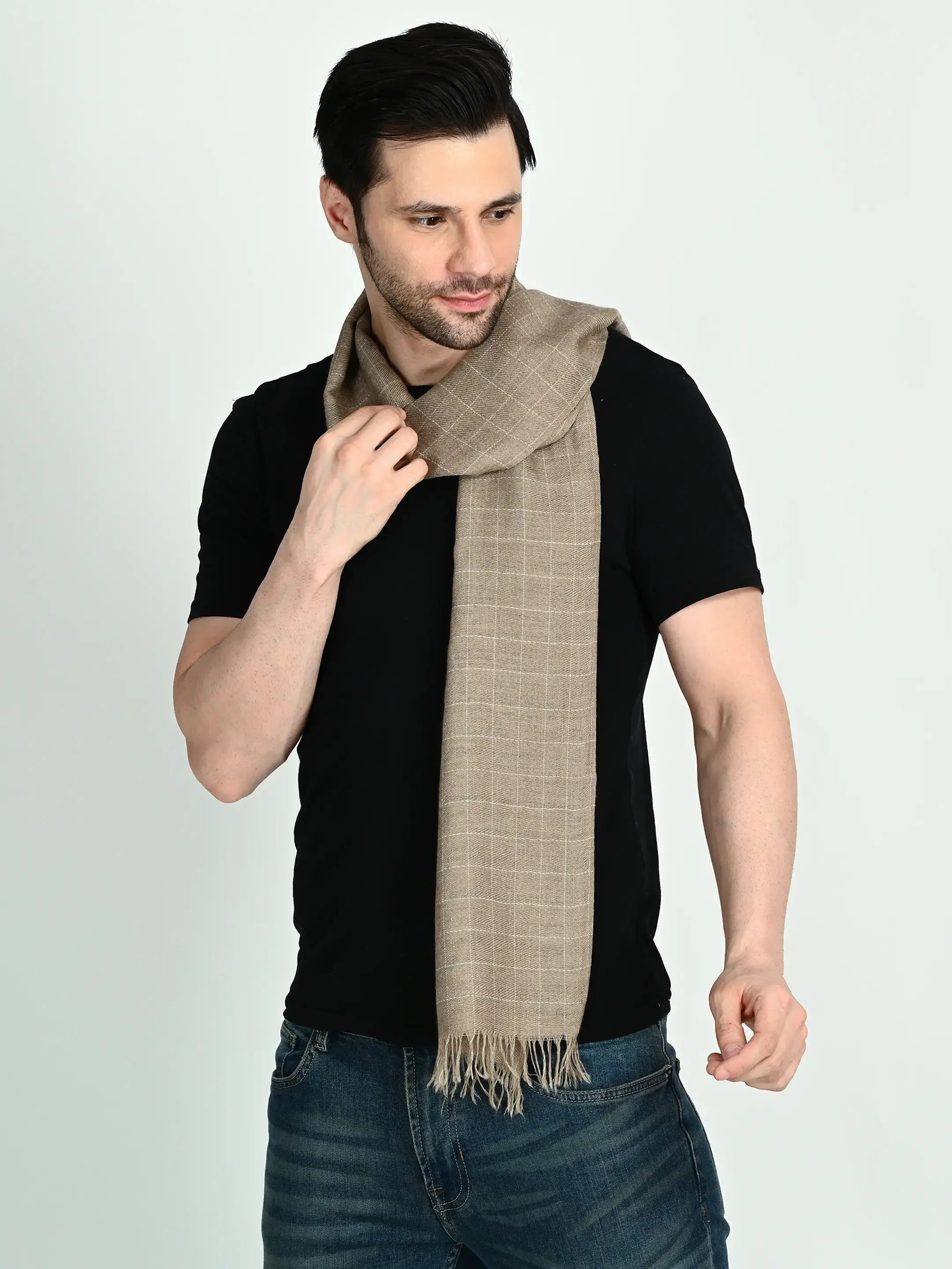 Image 2 of Pashmina Handwoven Scarf