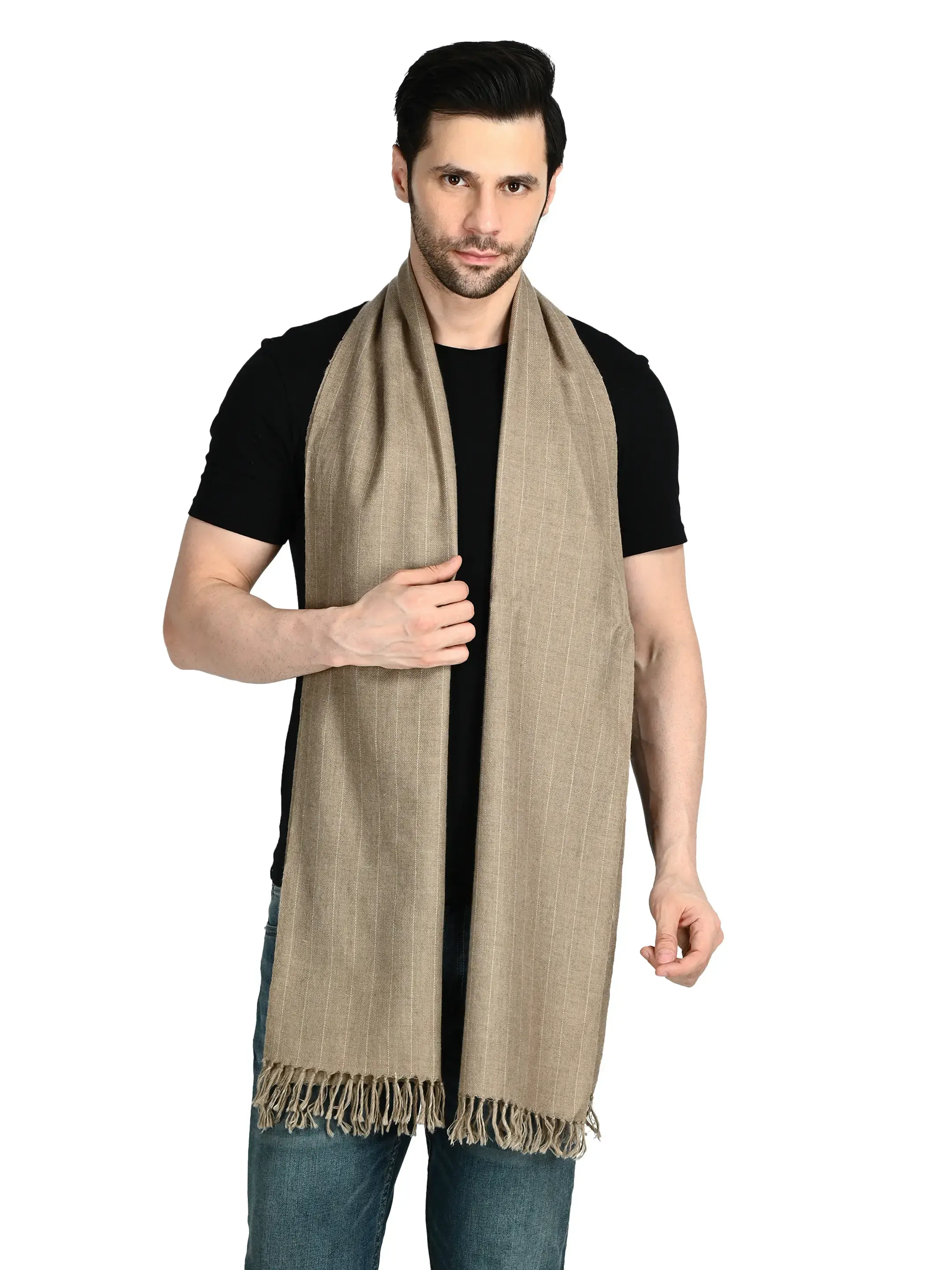 Image 1 of Pashmina Handwoven Scarf