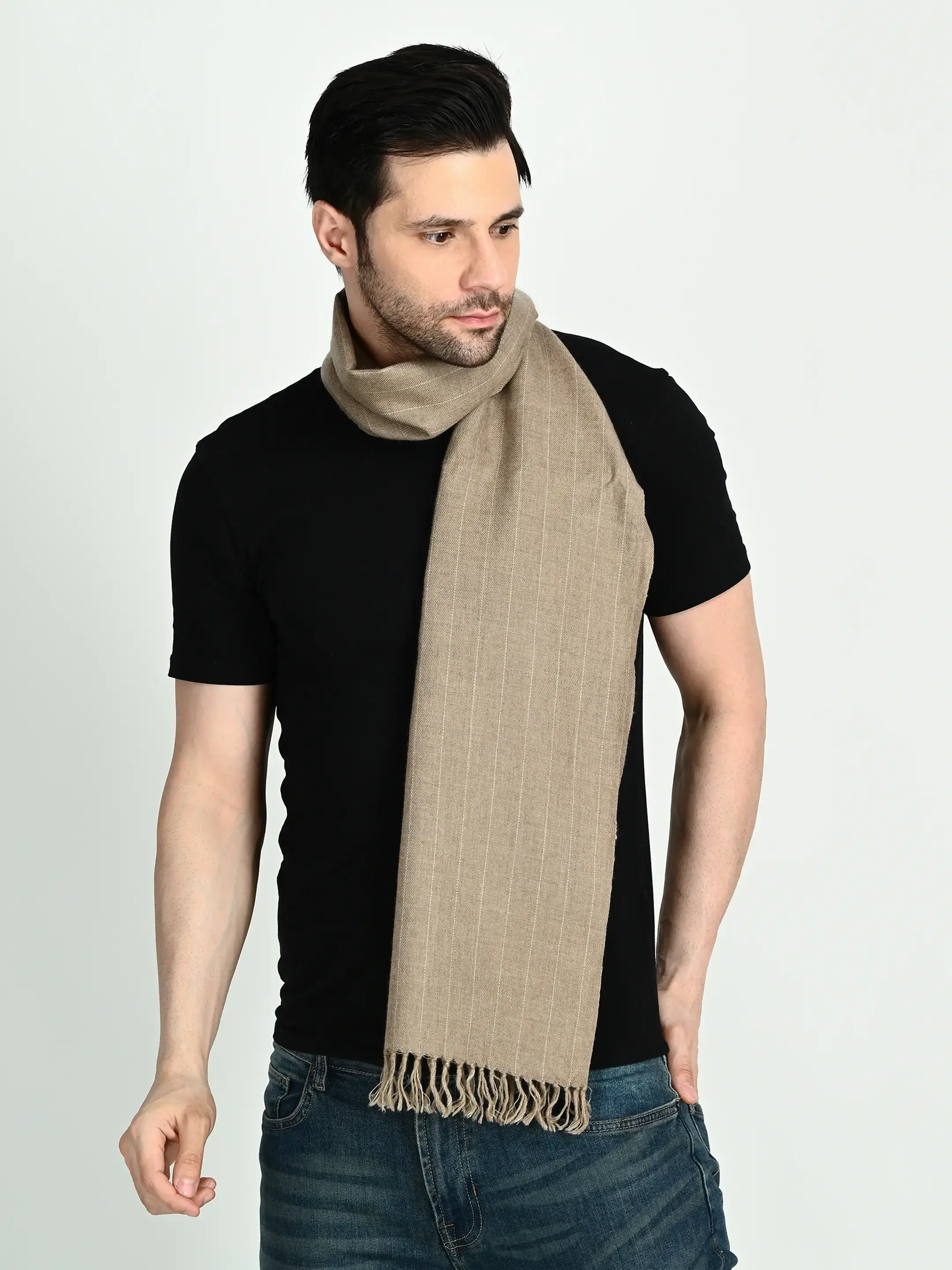 Image 2 of Pashmina Handwoven Scarf