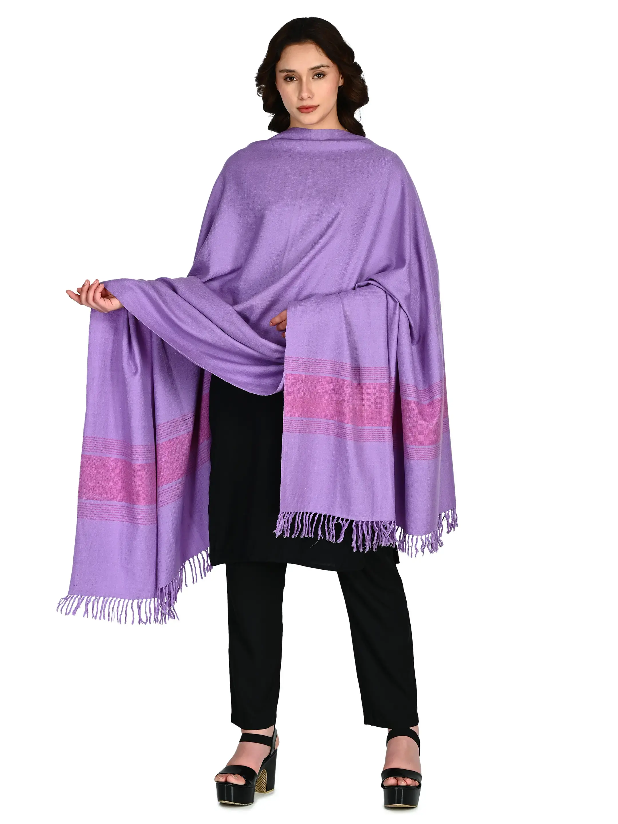 Image 3 of Super Find Handwoven Shawl